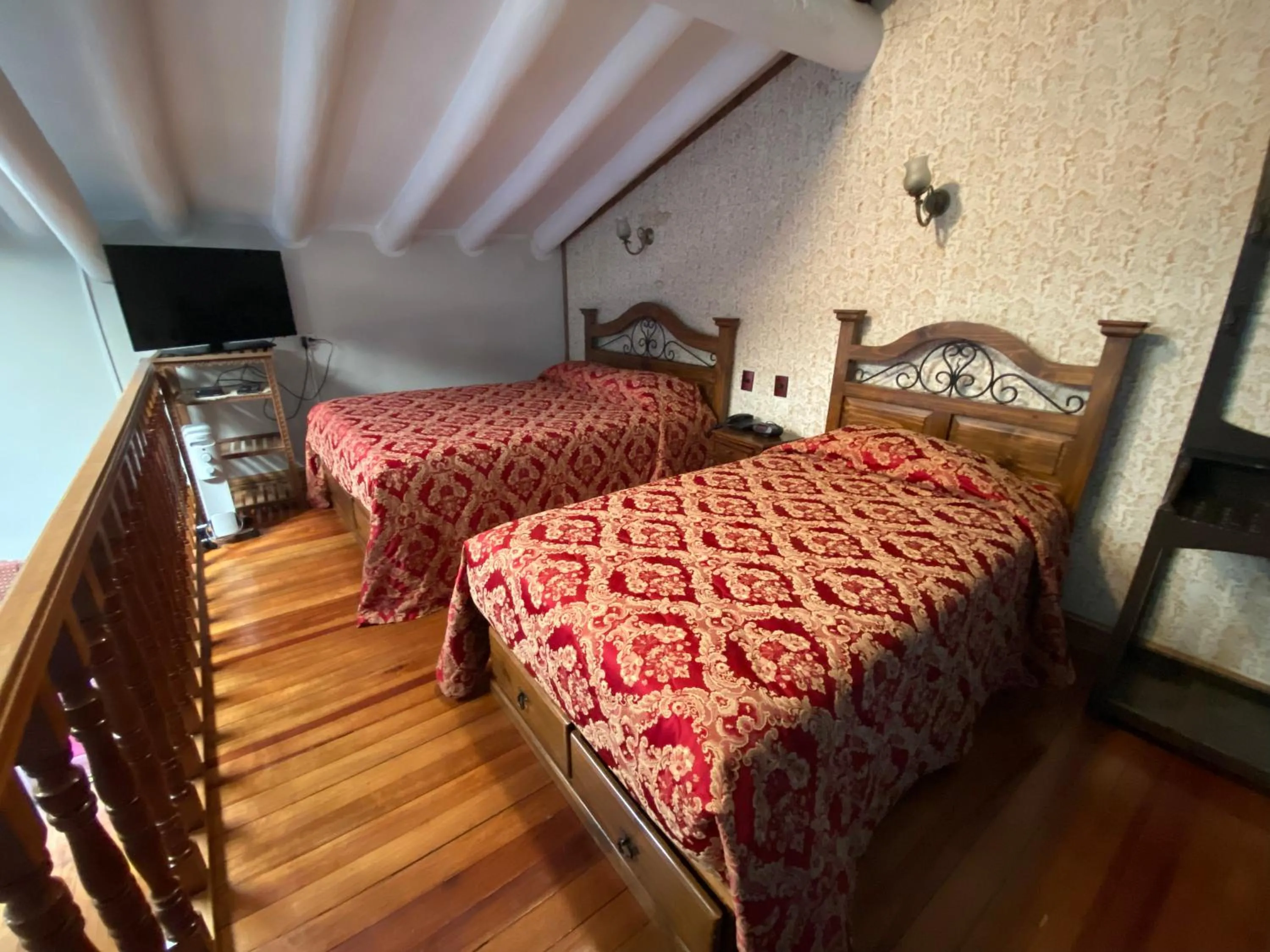 Bed in Hotel Marqueses