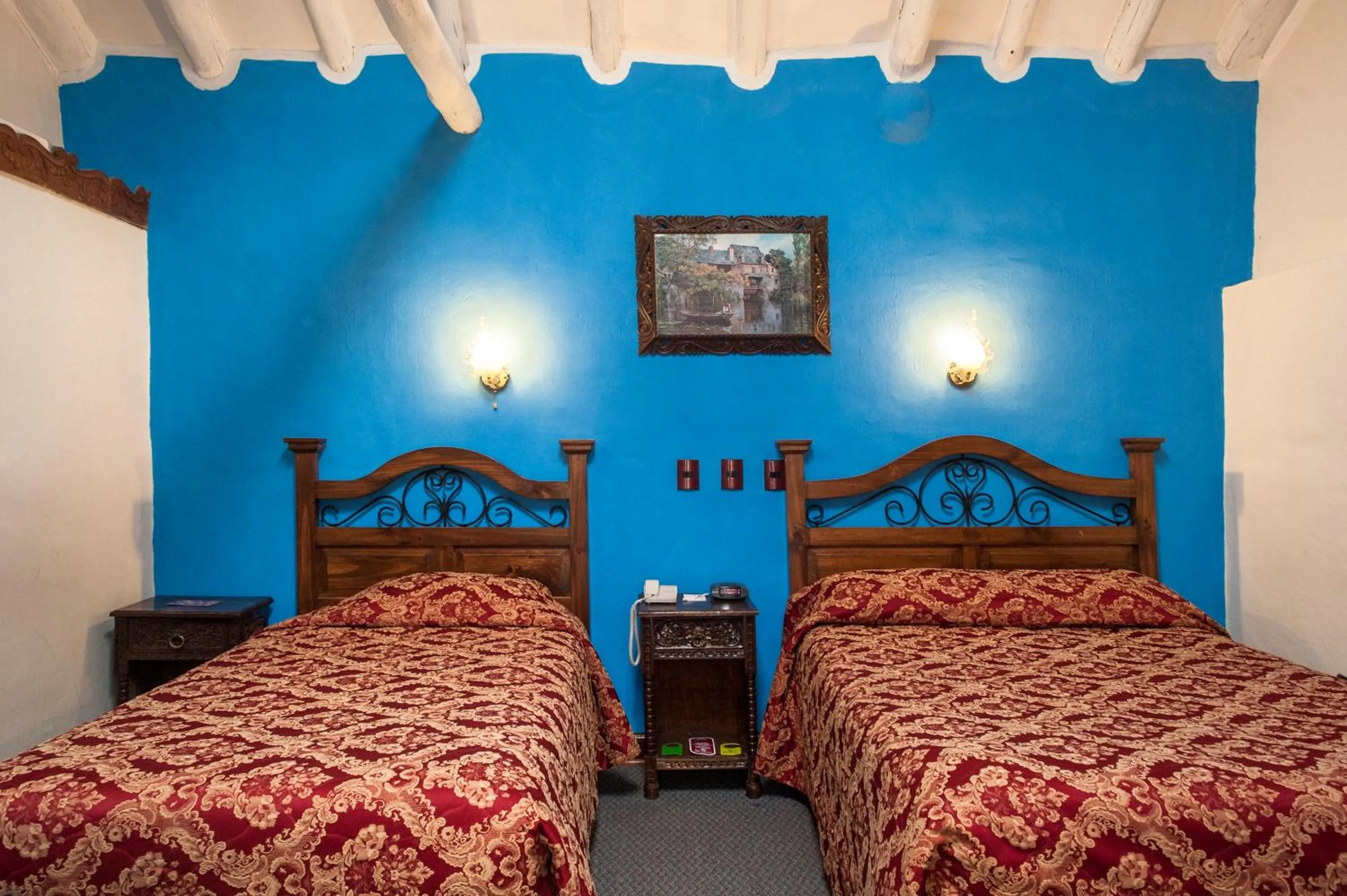 Bed in Hotel Marqueses