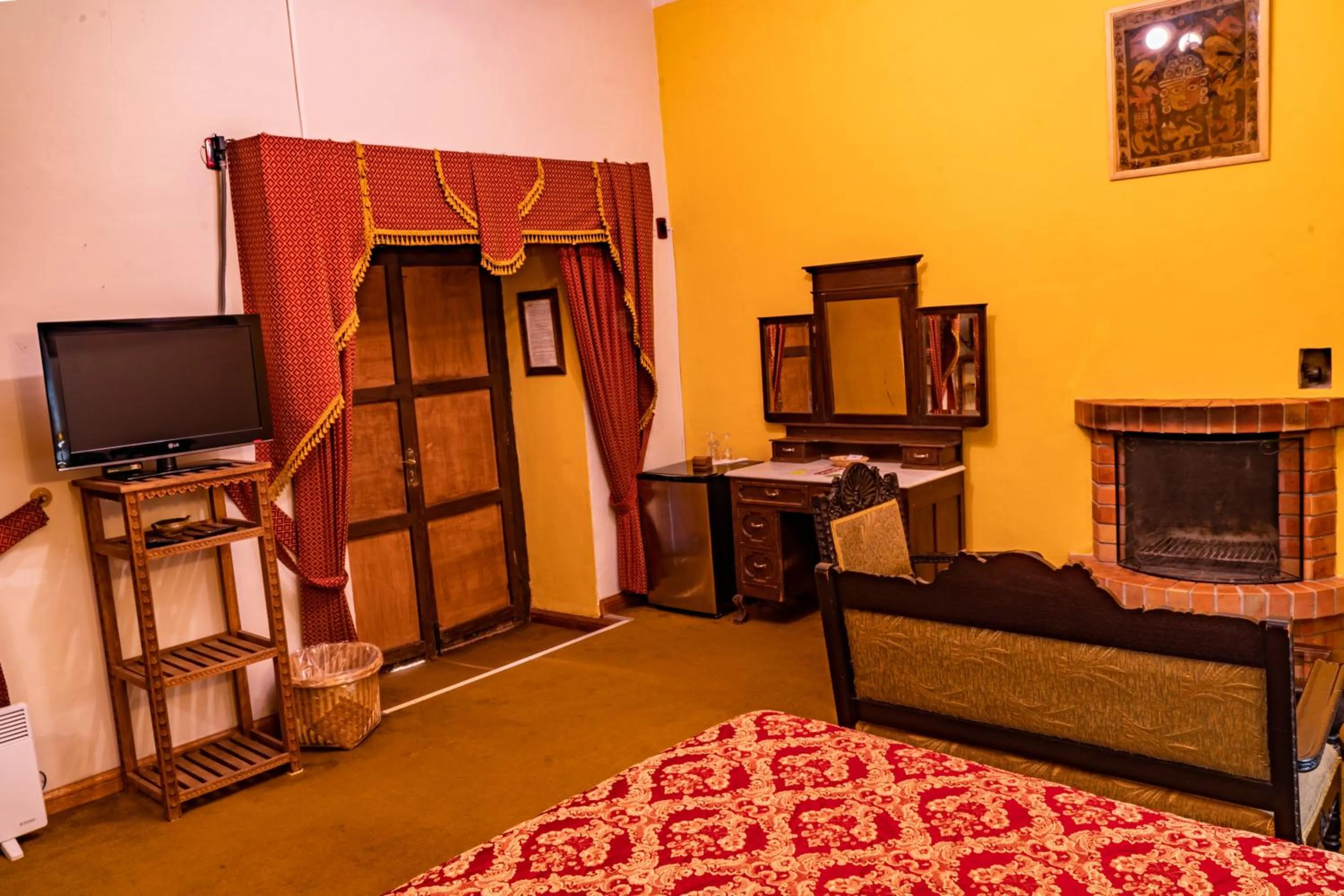 Bed in Hotel Marqueses