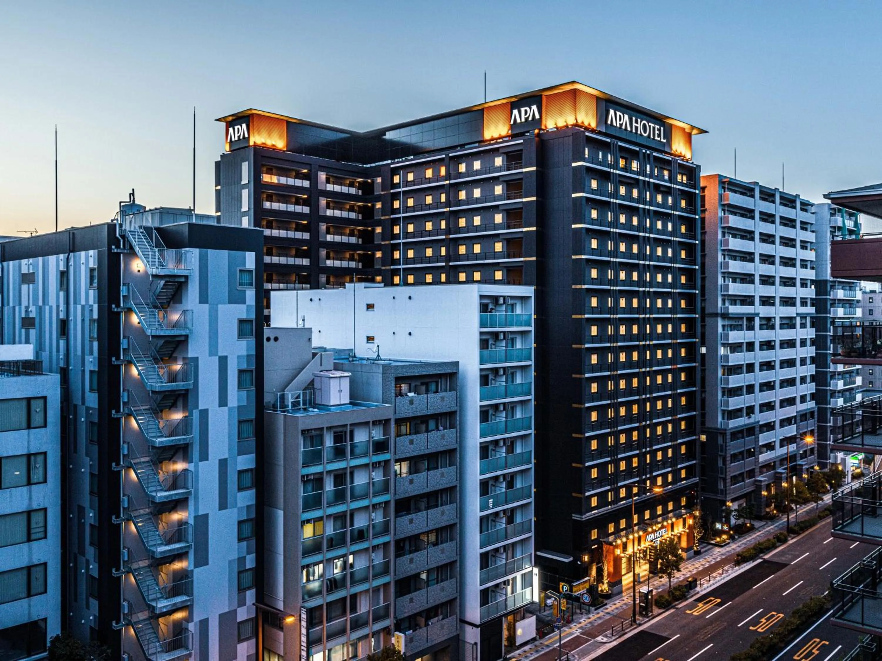 Property building in APA Hotel Shin Osaka Ekimae