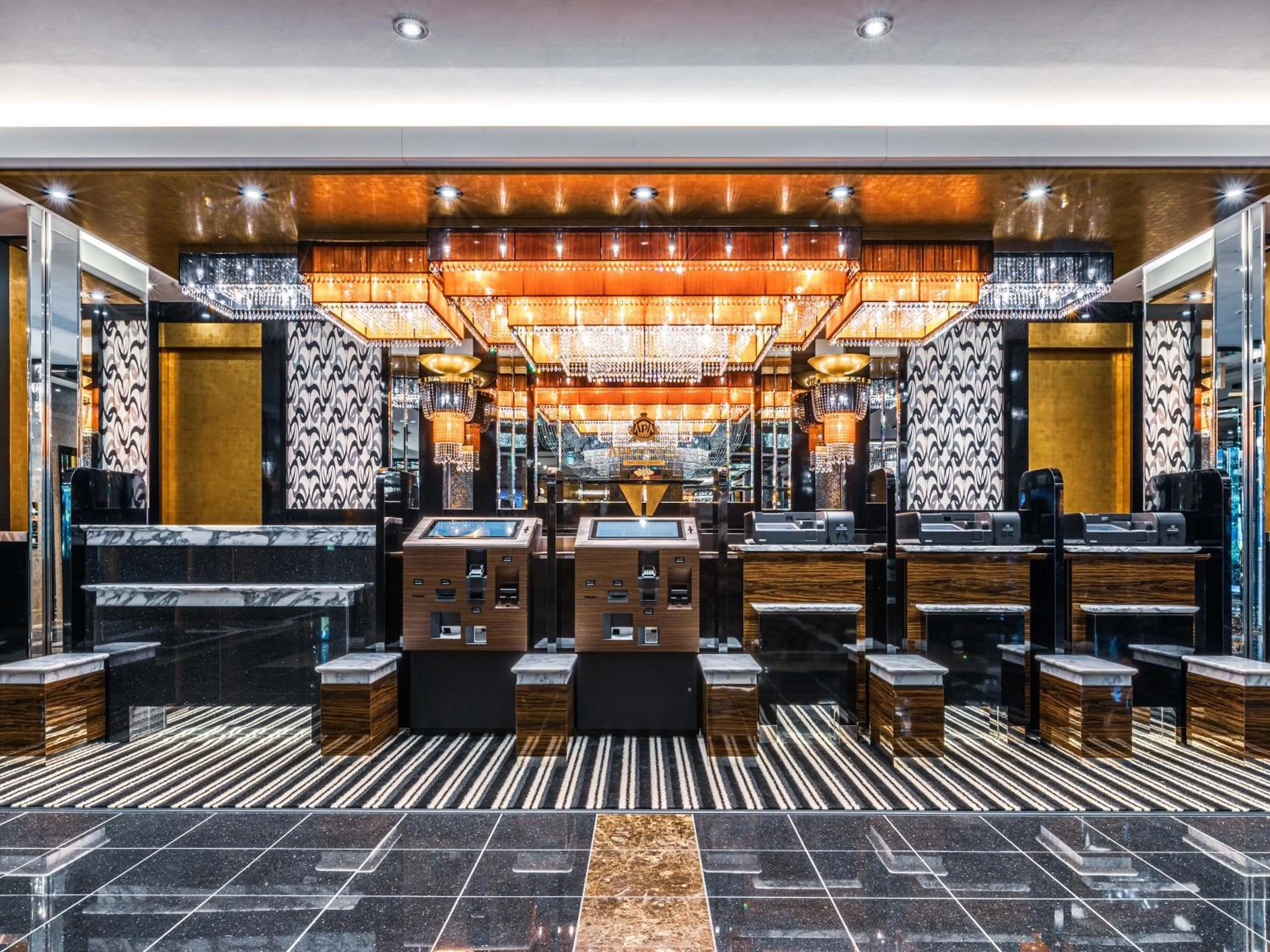 Lobby or reception in APA Hotel Shin Osaka Ekimae