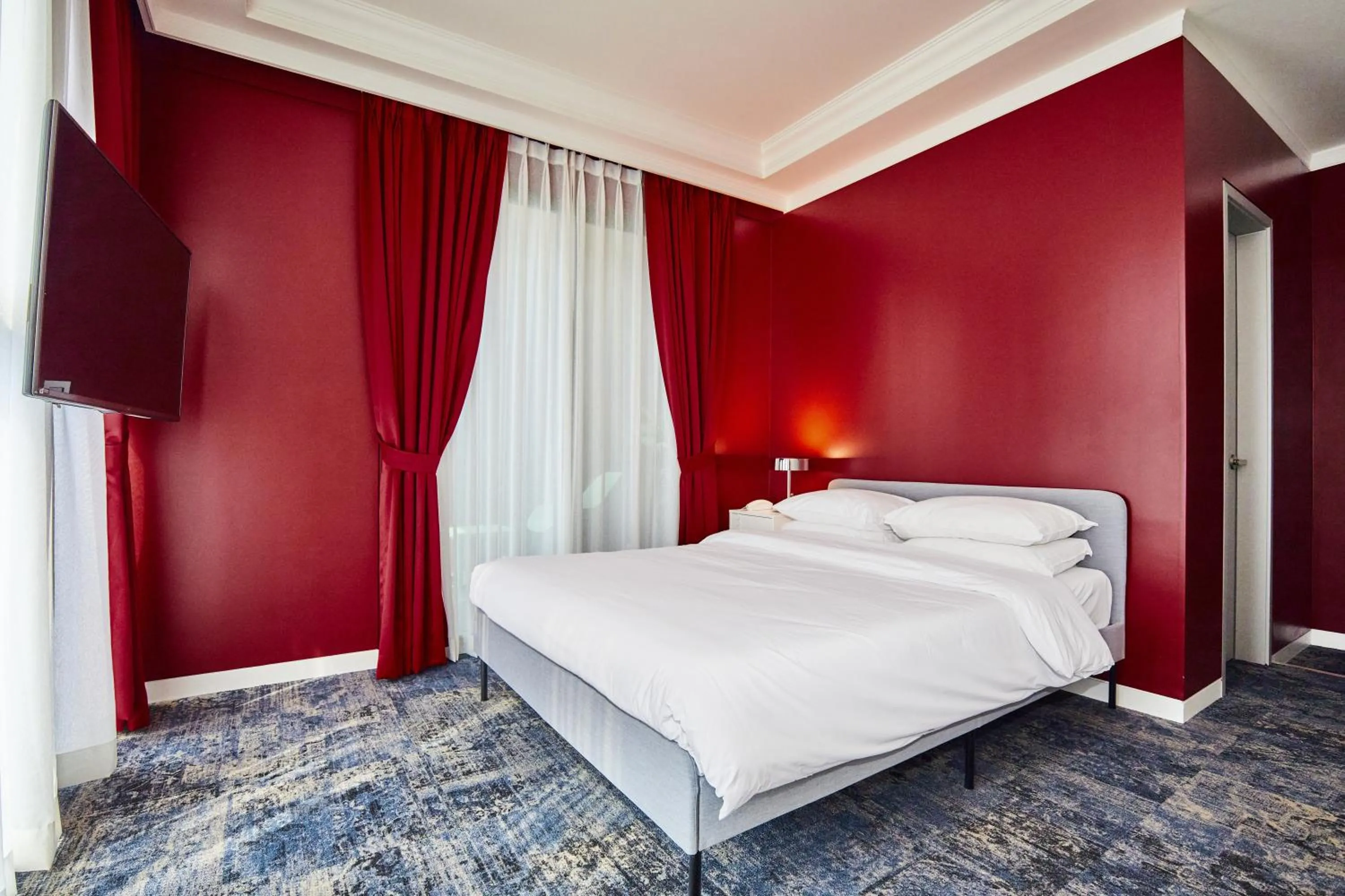 Bed in Hotel POCO Seongsu