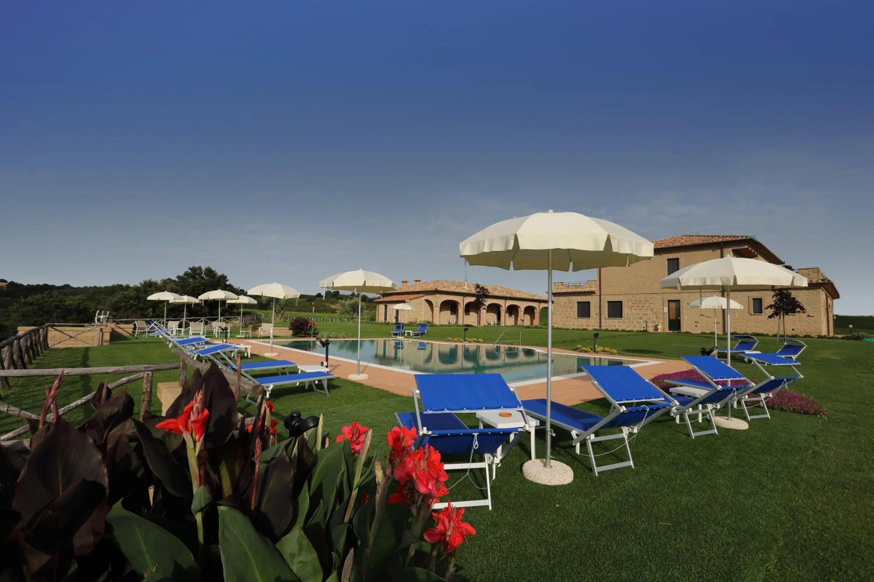 Swimming pool in Agriturismo Poggio Al Tufo