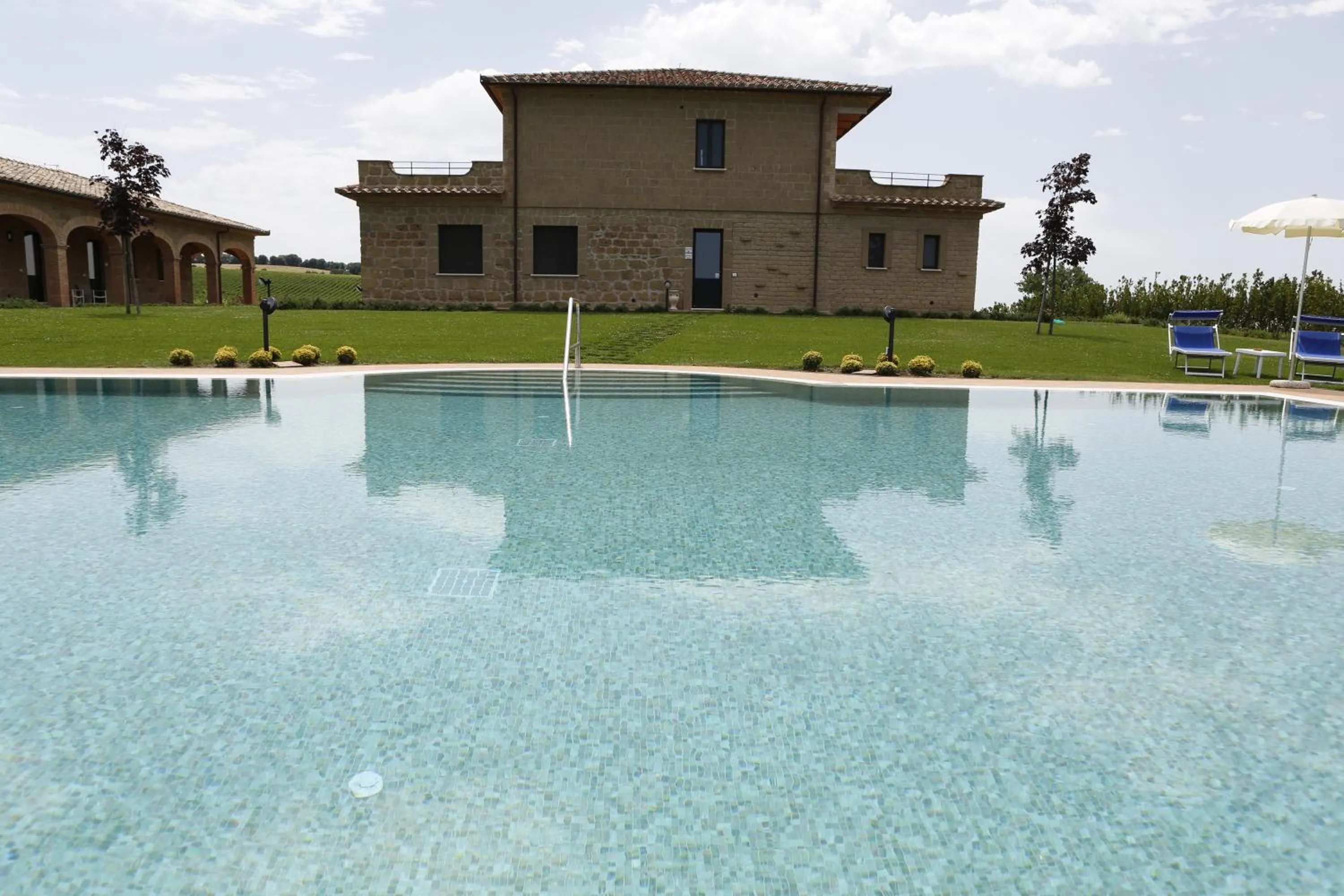 Property building in Agriturismo Poggio Al Tufo
