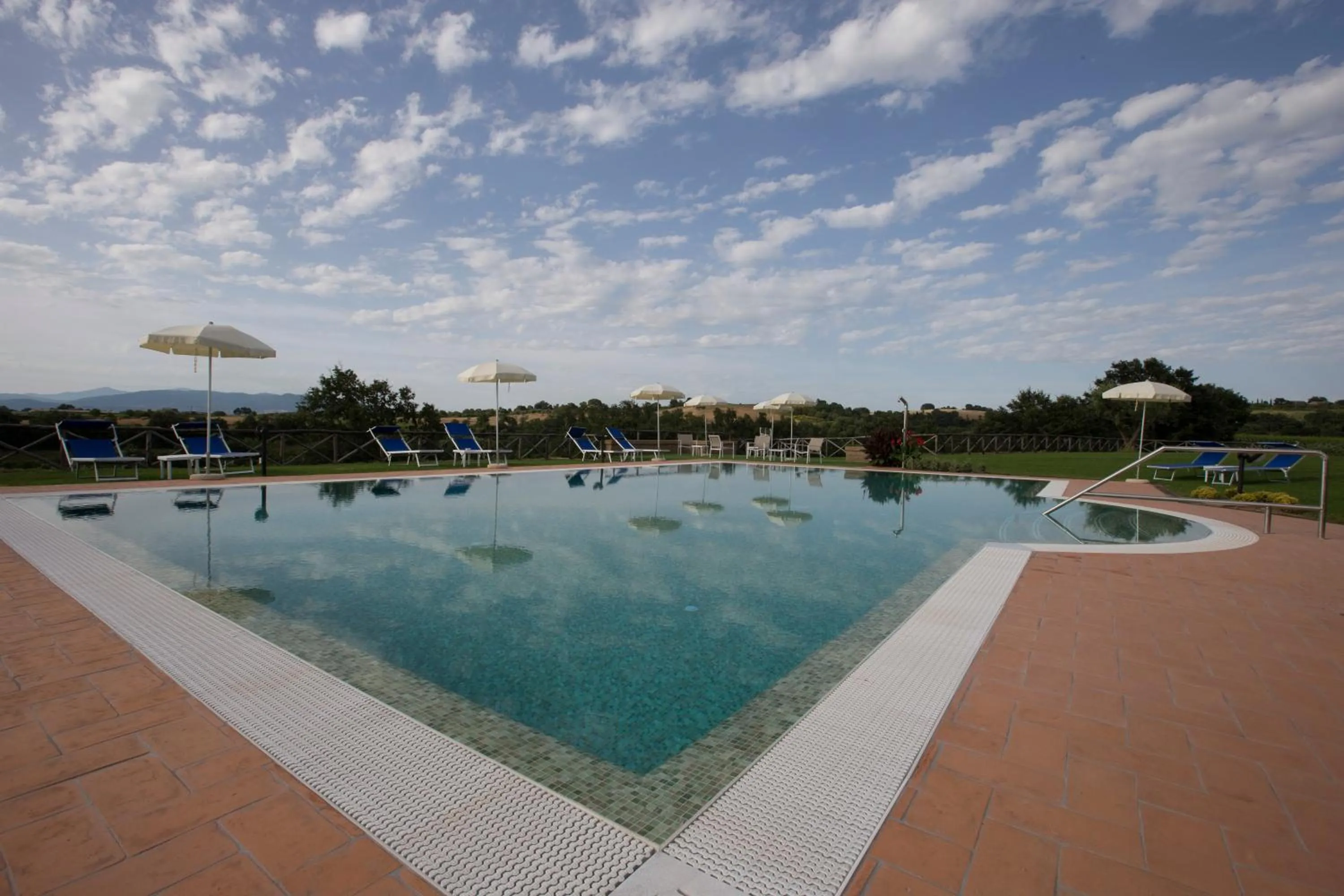Swimming pool in Agriturismo Poggio Al Tufo