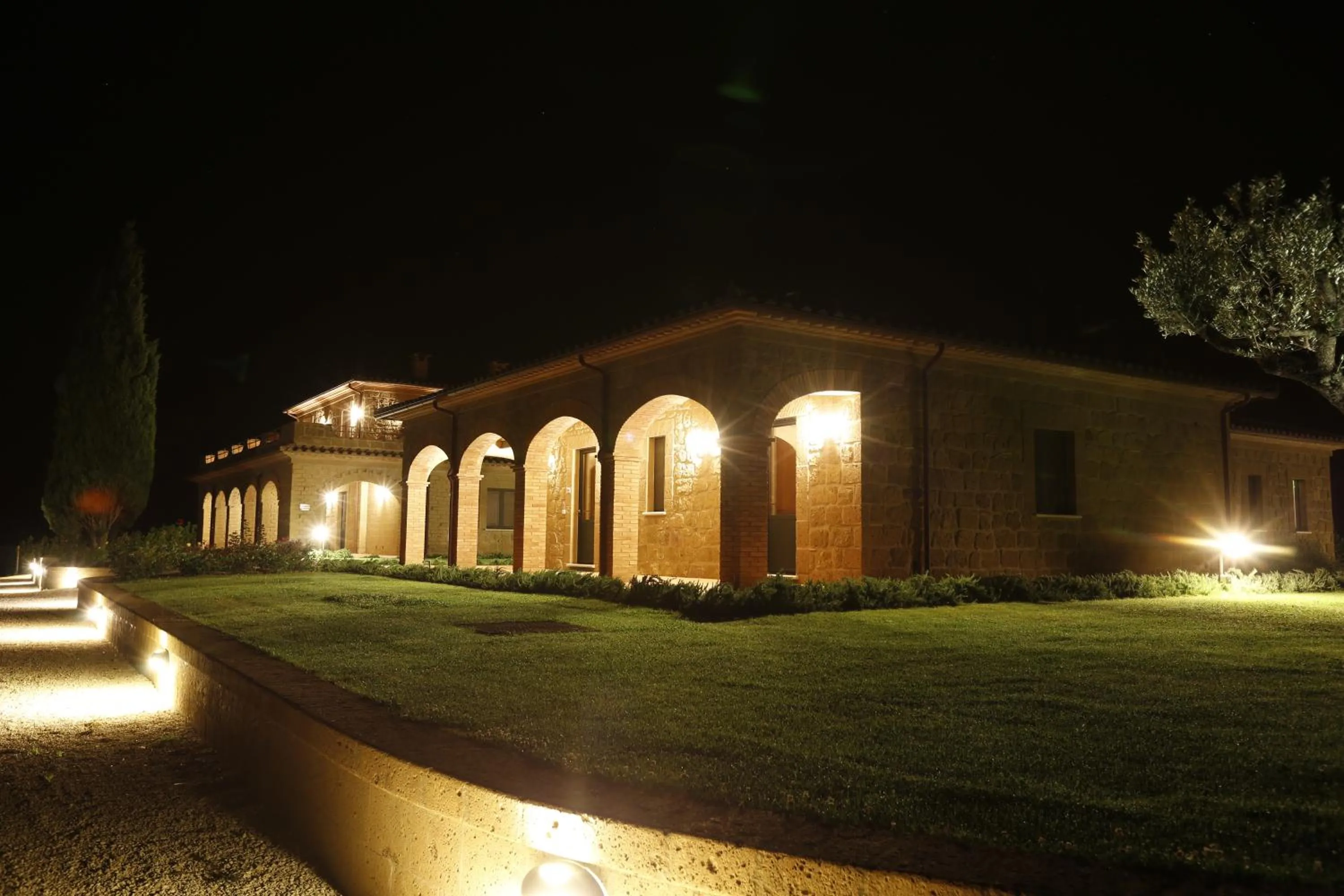 Property building in Agriturismo Poggio Al Tufo
