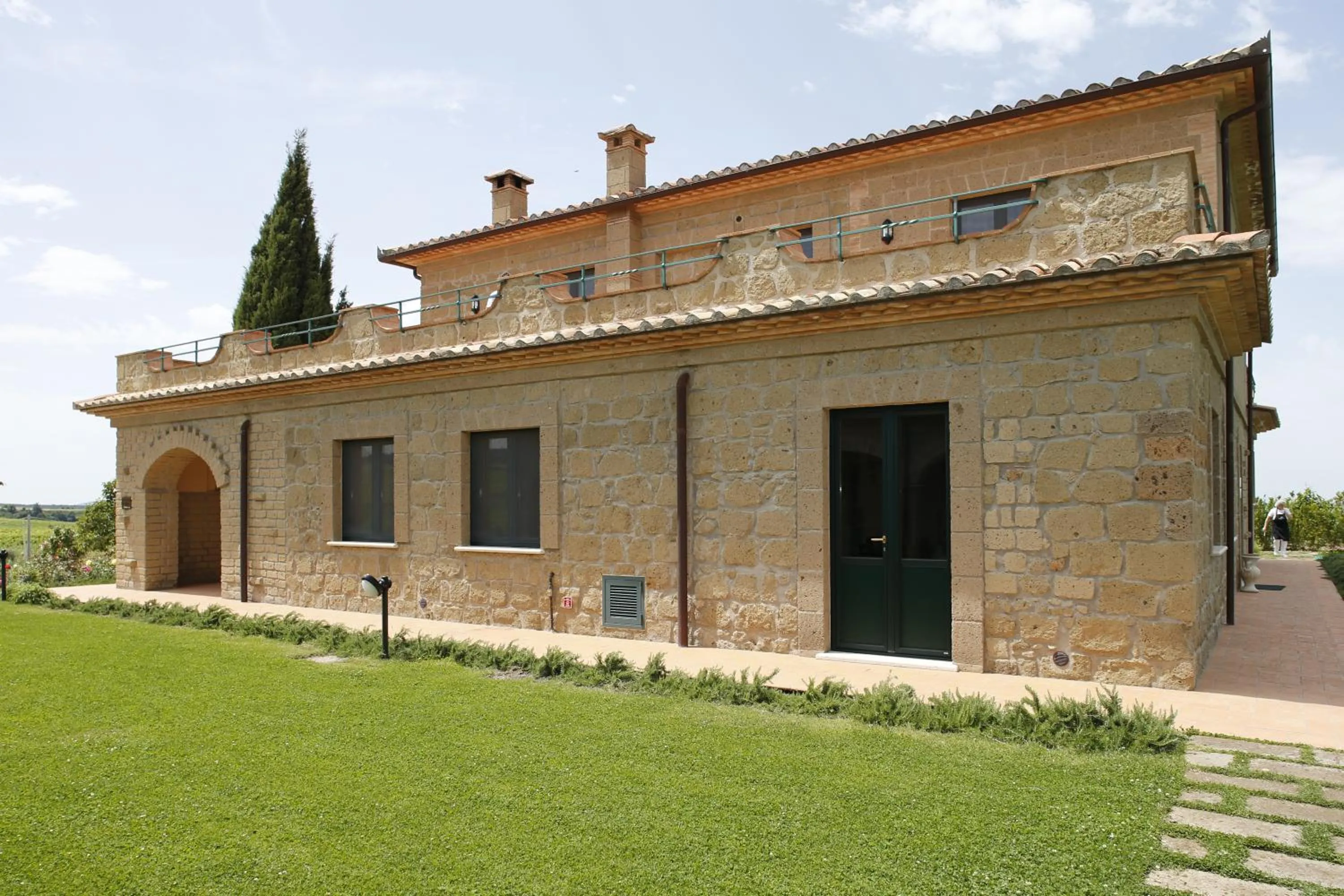 Facade/entrance in Agriturismo Poggio Al Tufo