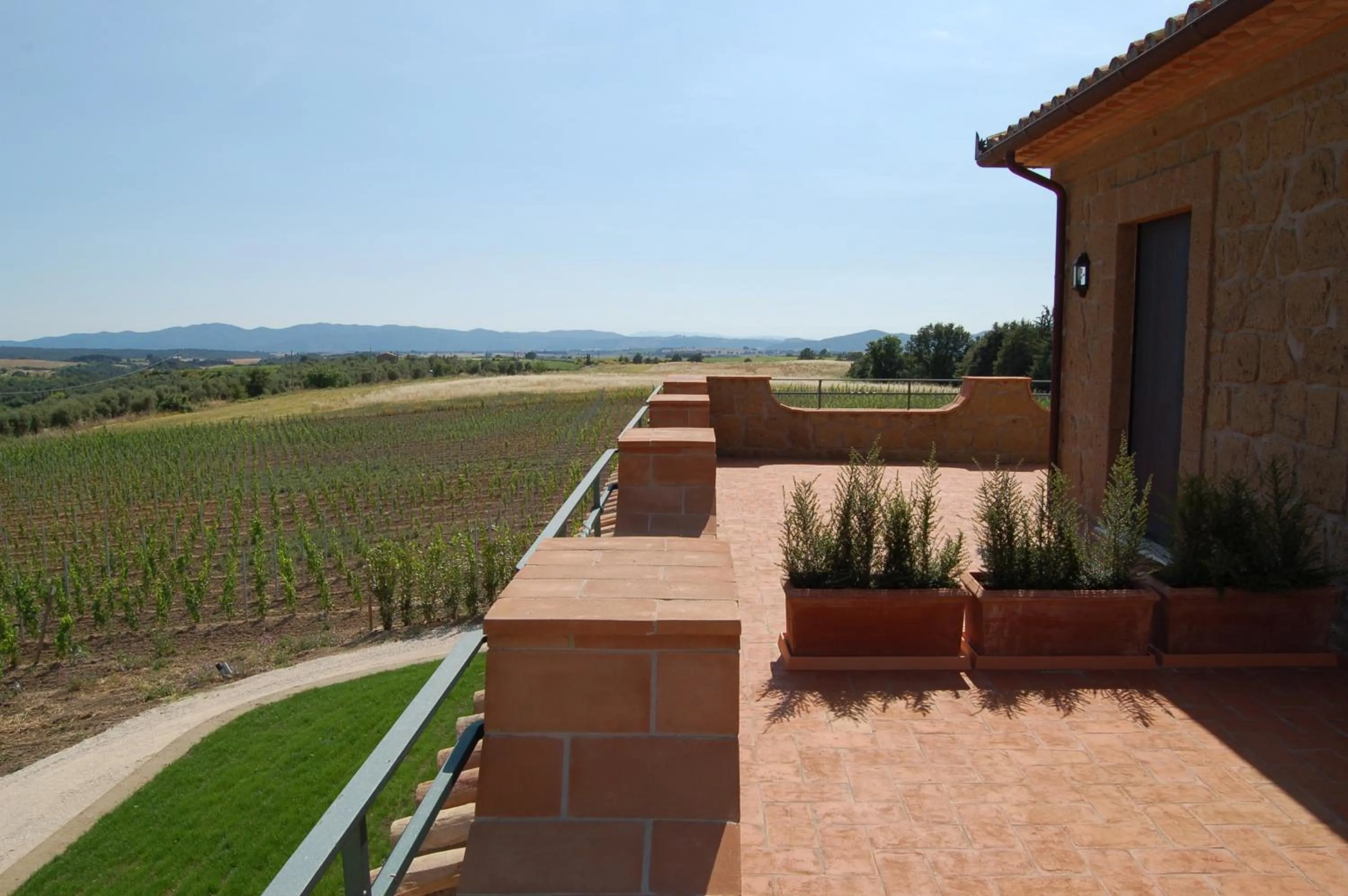 Landmark view in Agriturismo Poggio Al Tufo
