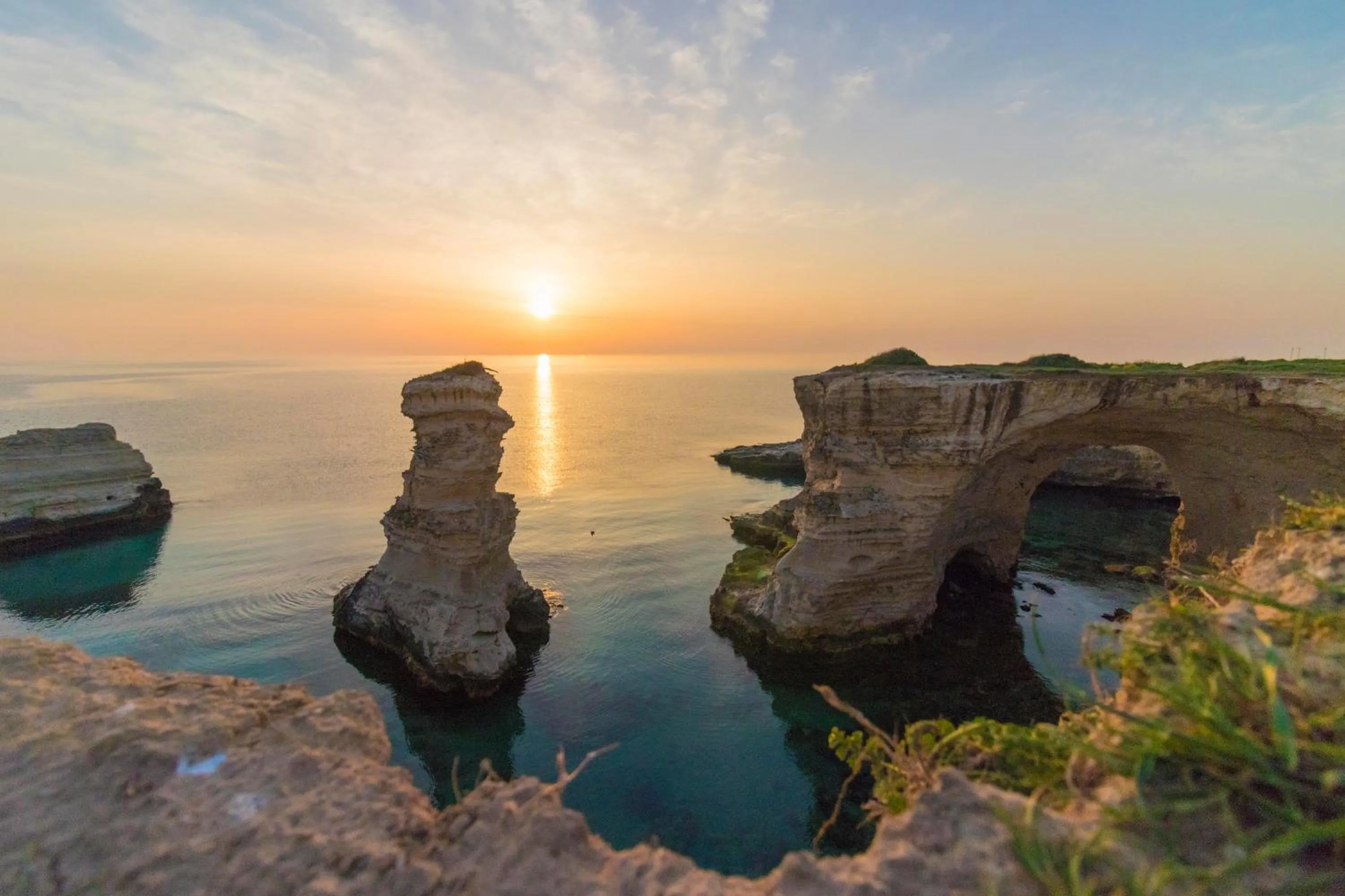 Elegant Apartment With Sea View In Otranto, Wifi, Air Conditioning And Parking