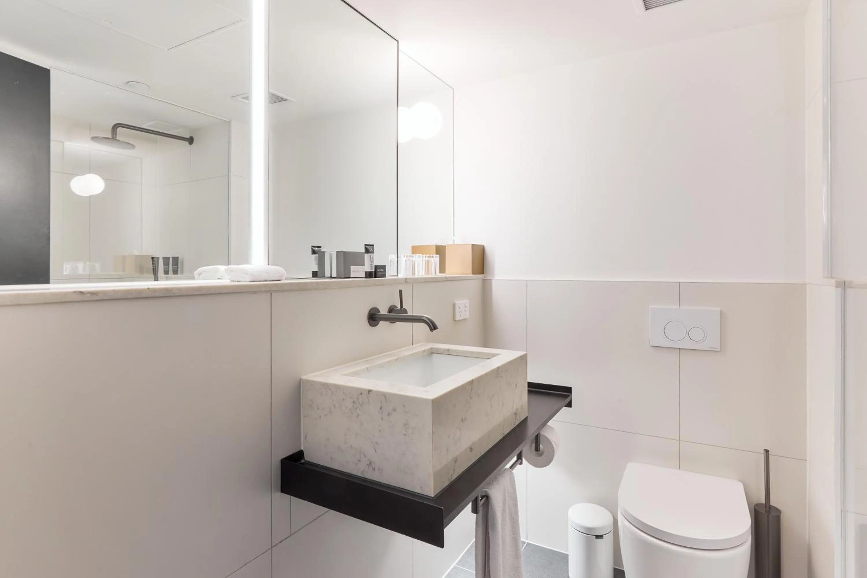 Bathroom in Lancemore Crossley St. Melbourne