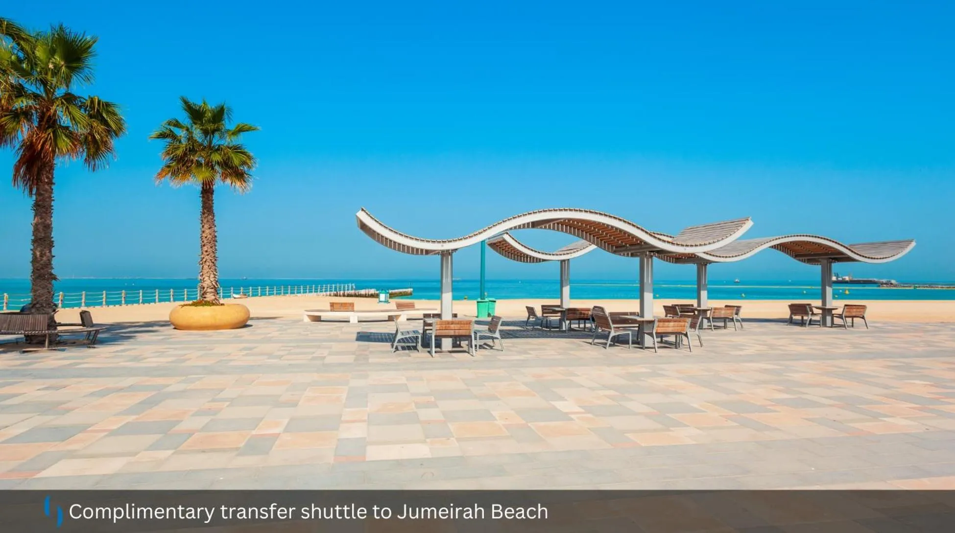 Beach in Grand Cosmopolitan Hotel