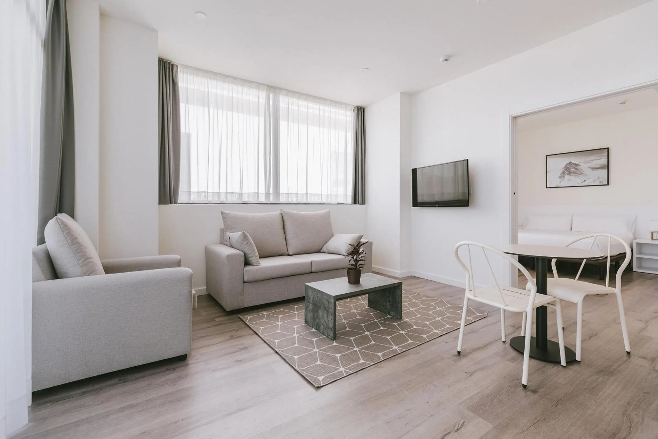 Living room in CIM Aparthotel