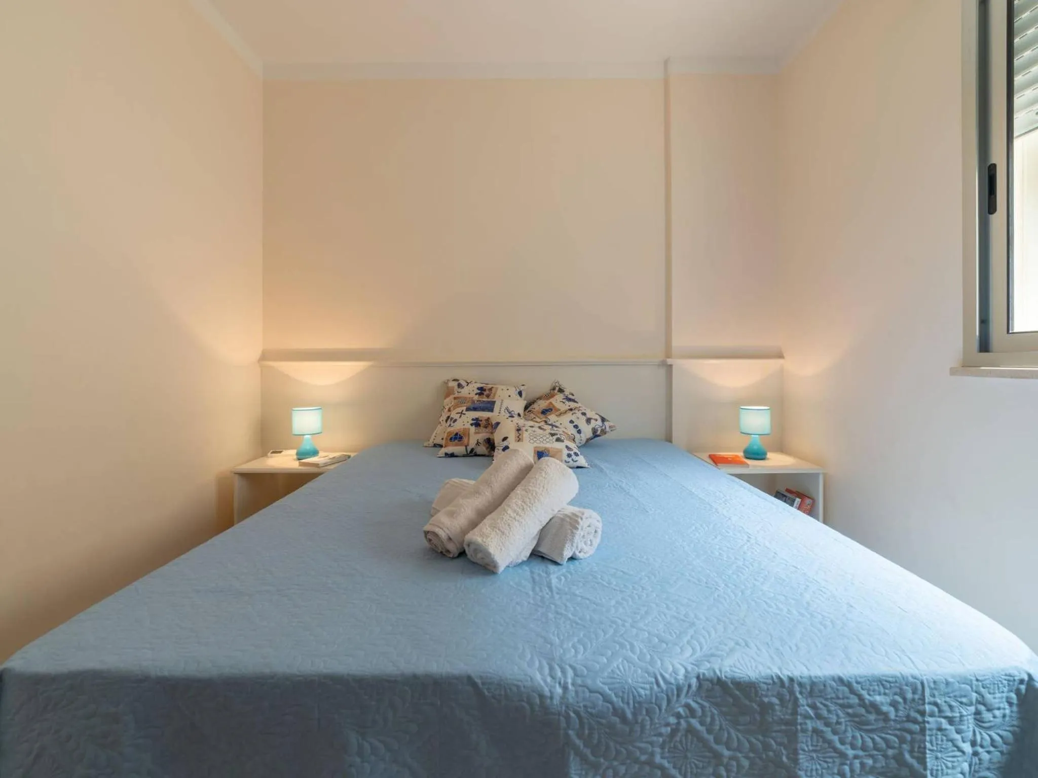 Bedroom, Bed in Bright Apartment asia Near The Beach In Otranto