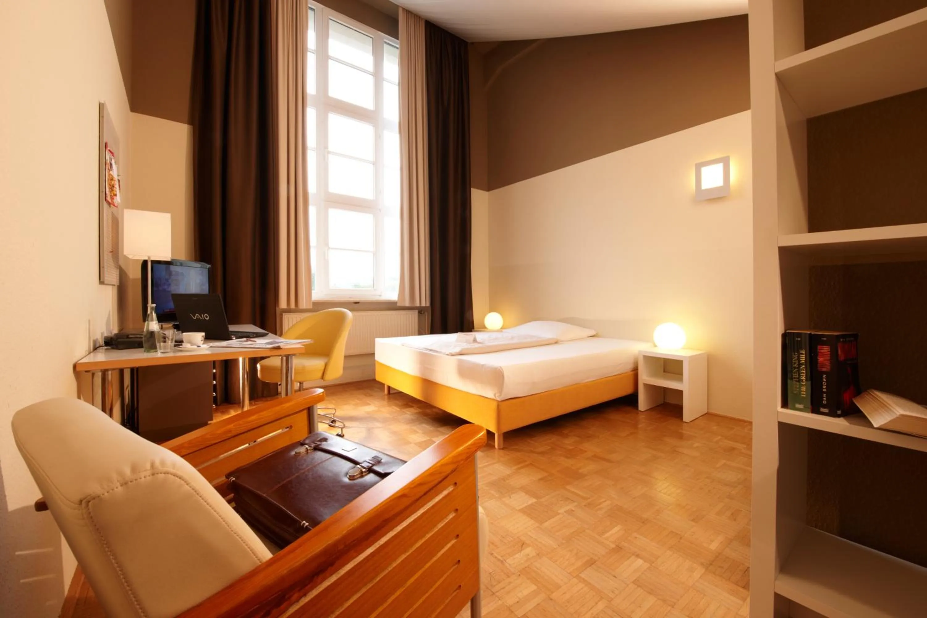 Bed in Gästeresidenz Pelikan Viertel Hannover