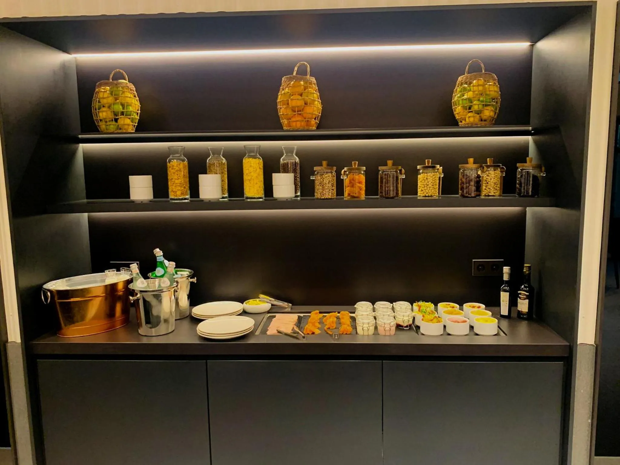 Buffet breakfast in Kozmo Hotel Suites & Spa - Small Luxury Hotels of the World