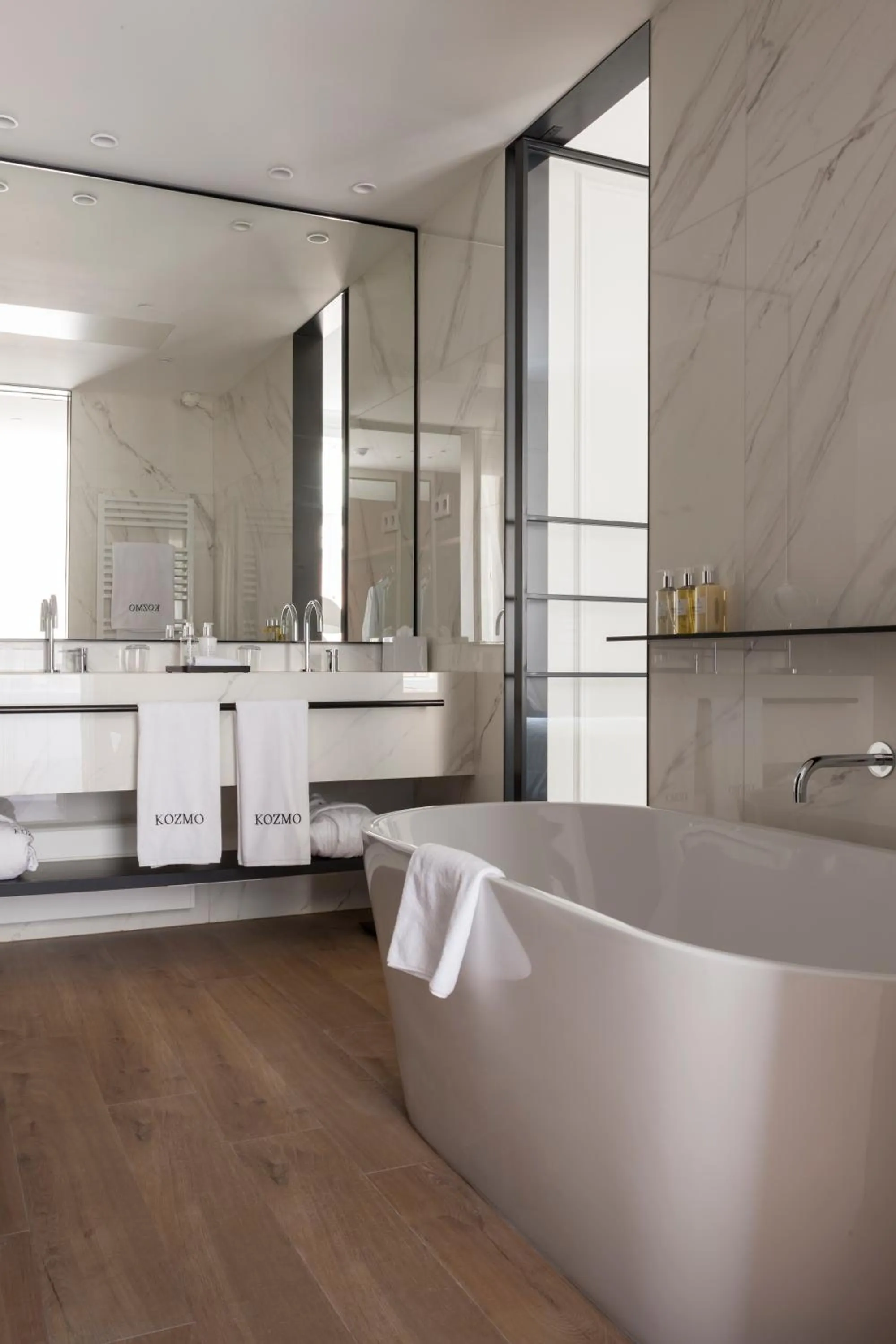 Bath in Kozmo Hotel Suites & Spa - Small Luxury Hotels of the World