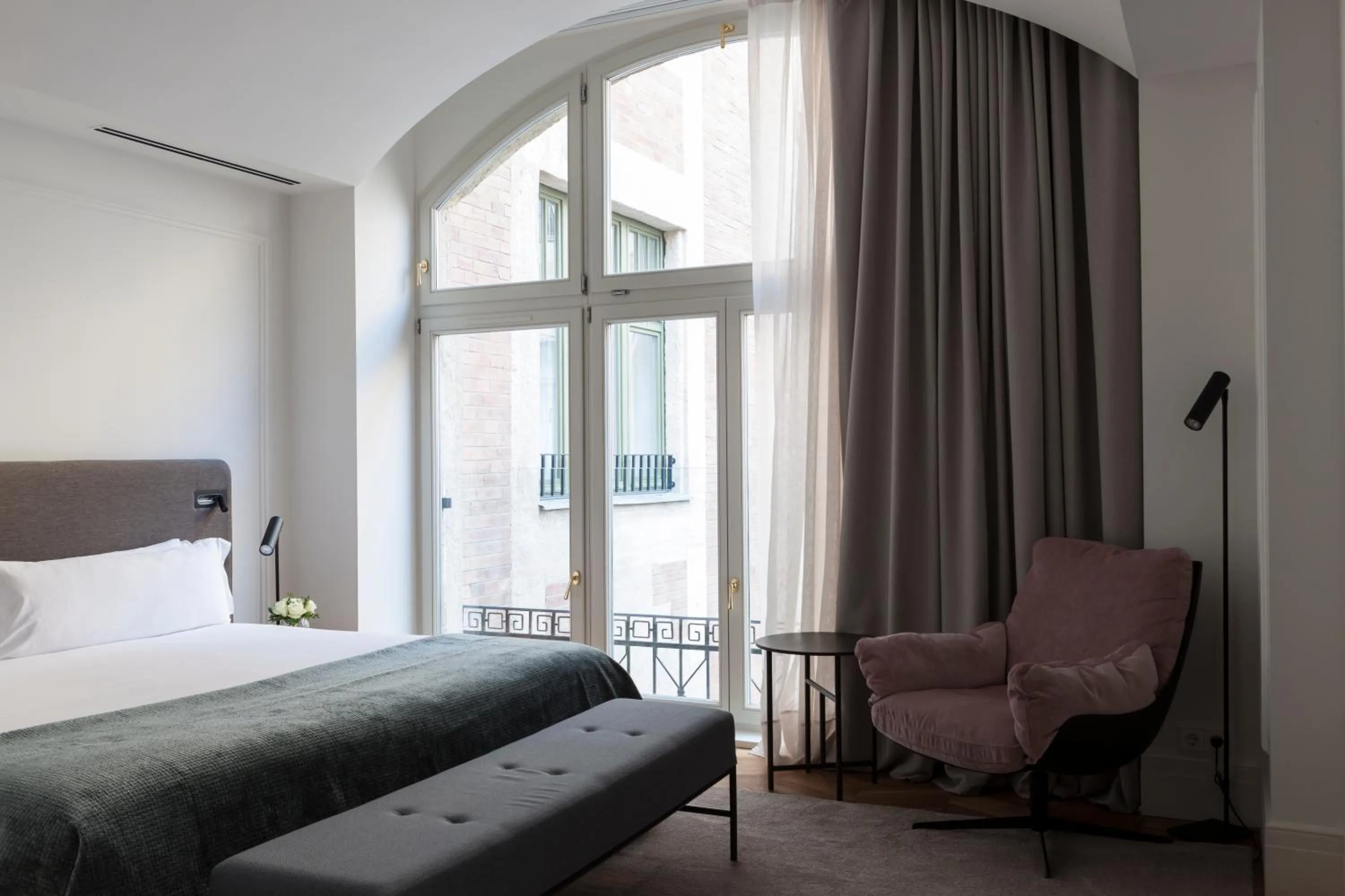 Bedroom, Bed in Kozmo Hotel Suites & Spa - Small Luxury Hotels of the World
