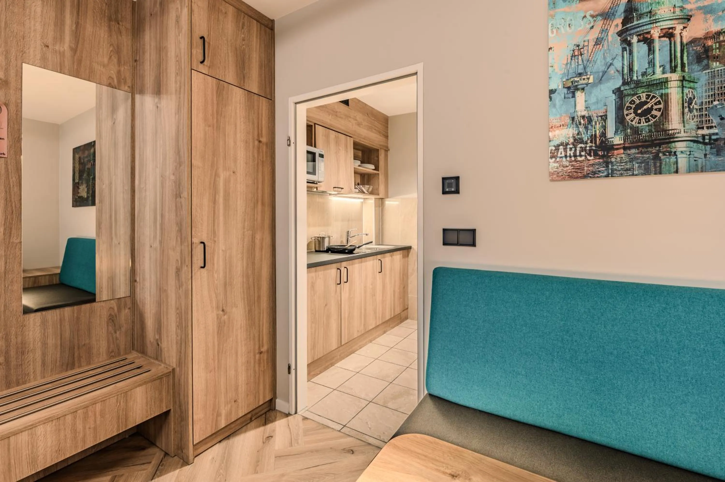 Coffee/tea facilities in Apartment-Hotel Hamburg Mitte