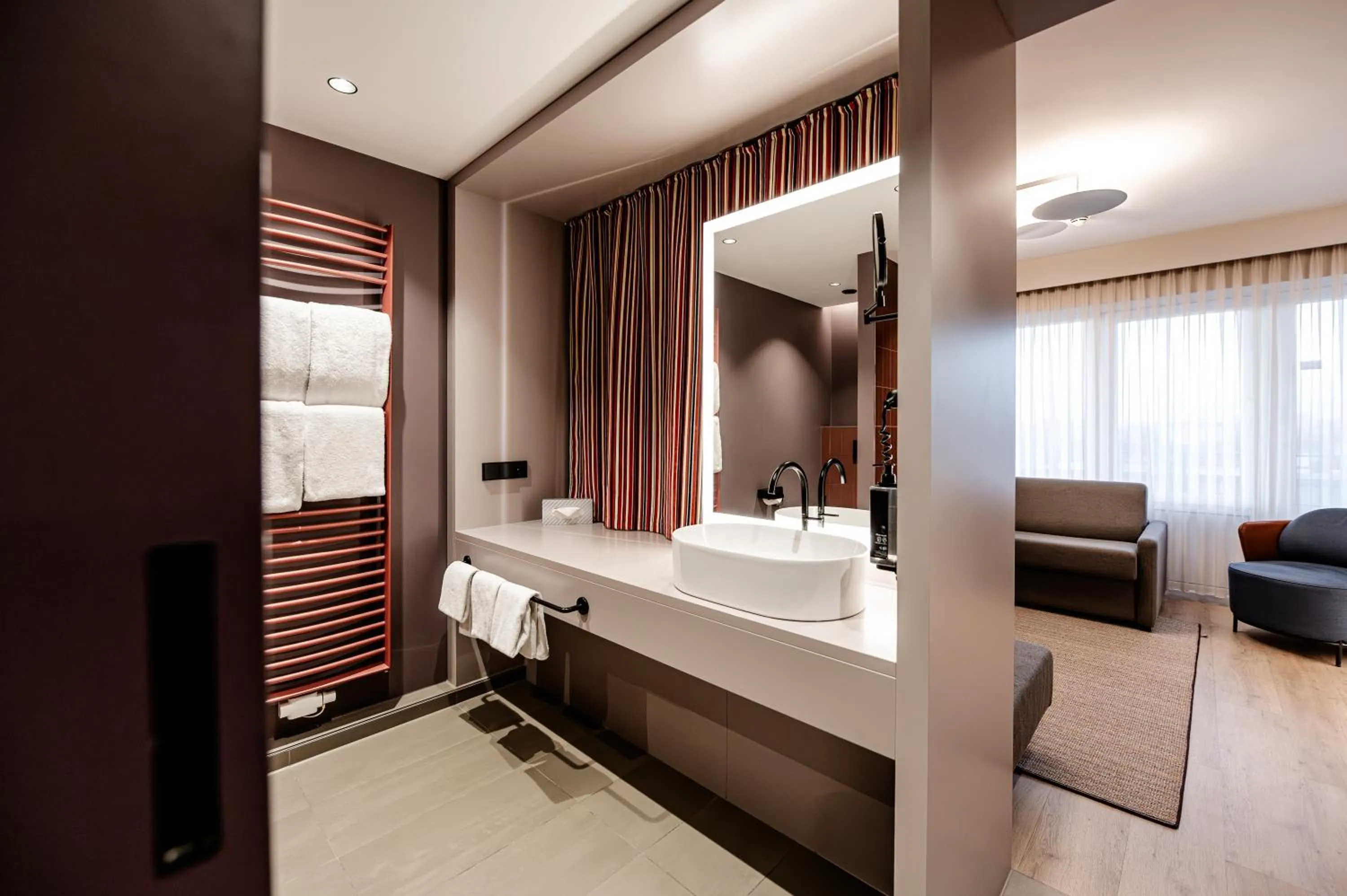 Bathroom in Apartment-Hotel Hamburg Mitte