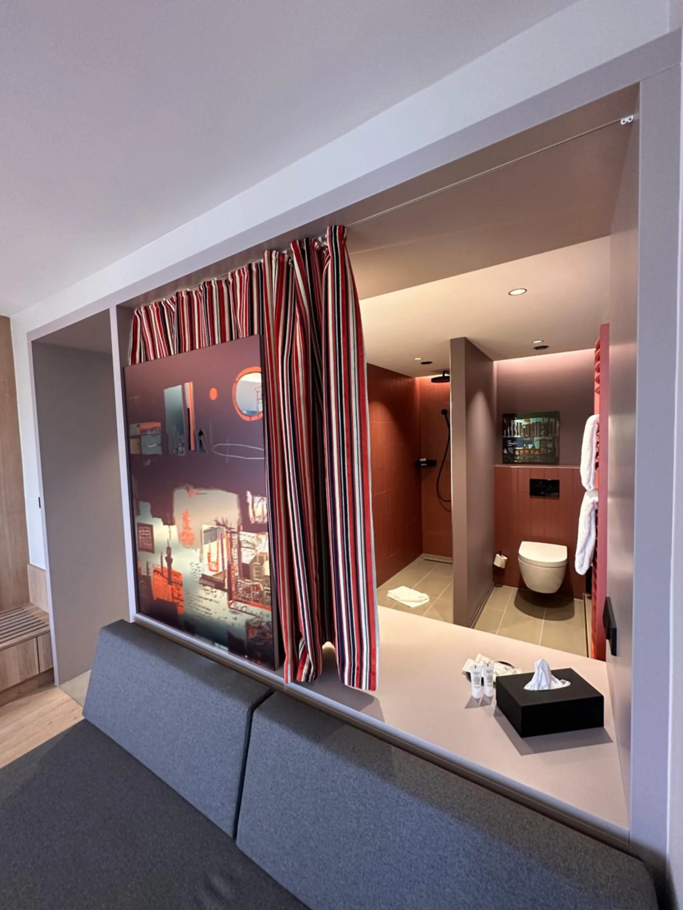 Toilet in Apartment-Hotel Hamburg Mitte