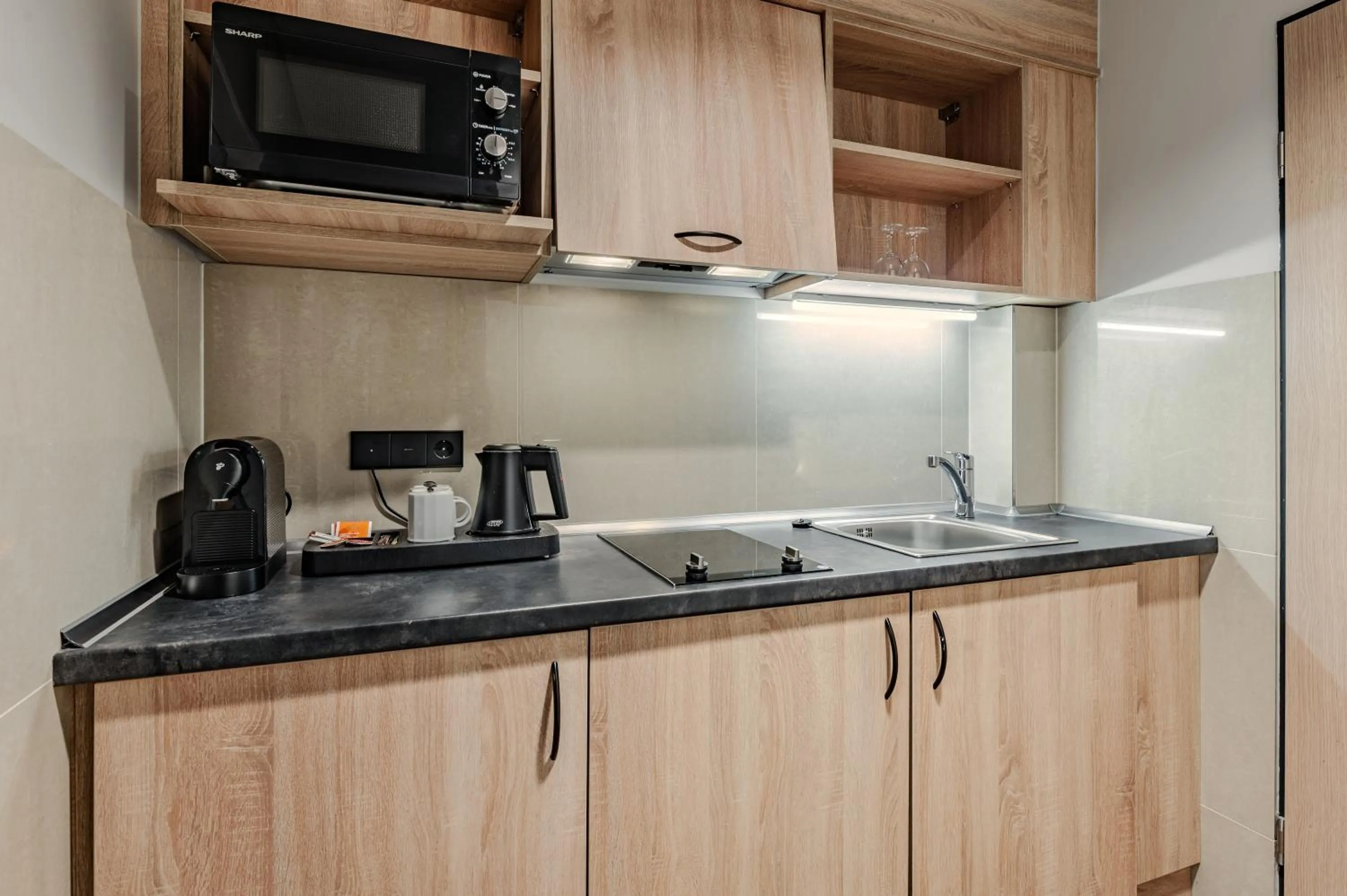 Coffee/tea facilities in Apartment-Hotel Hamburg Mitte