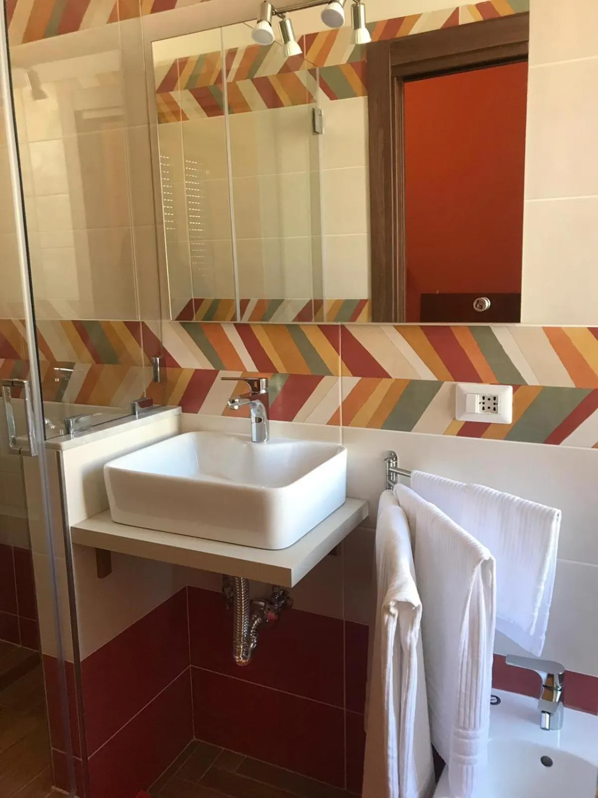 Shower in B&B I Due Teatri