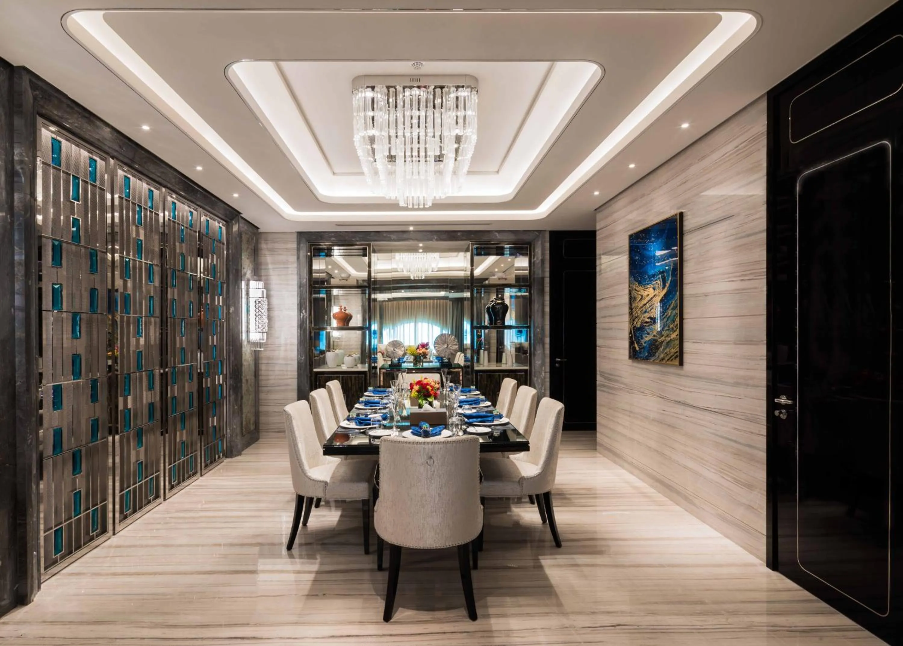 Dining area in Narcissus Al Hamra Hotel Jeddah