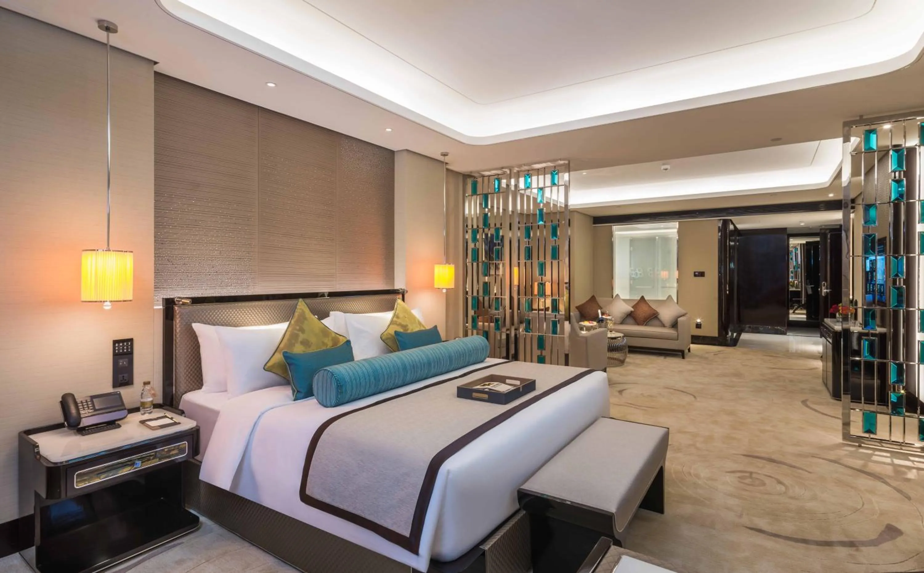 Bed in Narcissus Al Hamra Hotel Jeddah