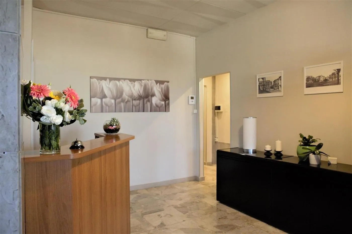 Lobby or reception in B&B Cameracaffè Centro