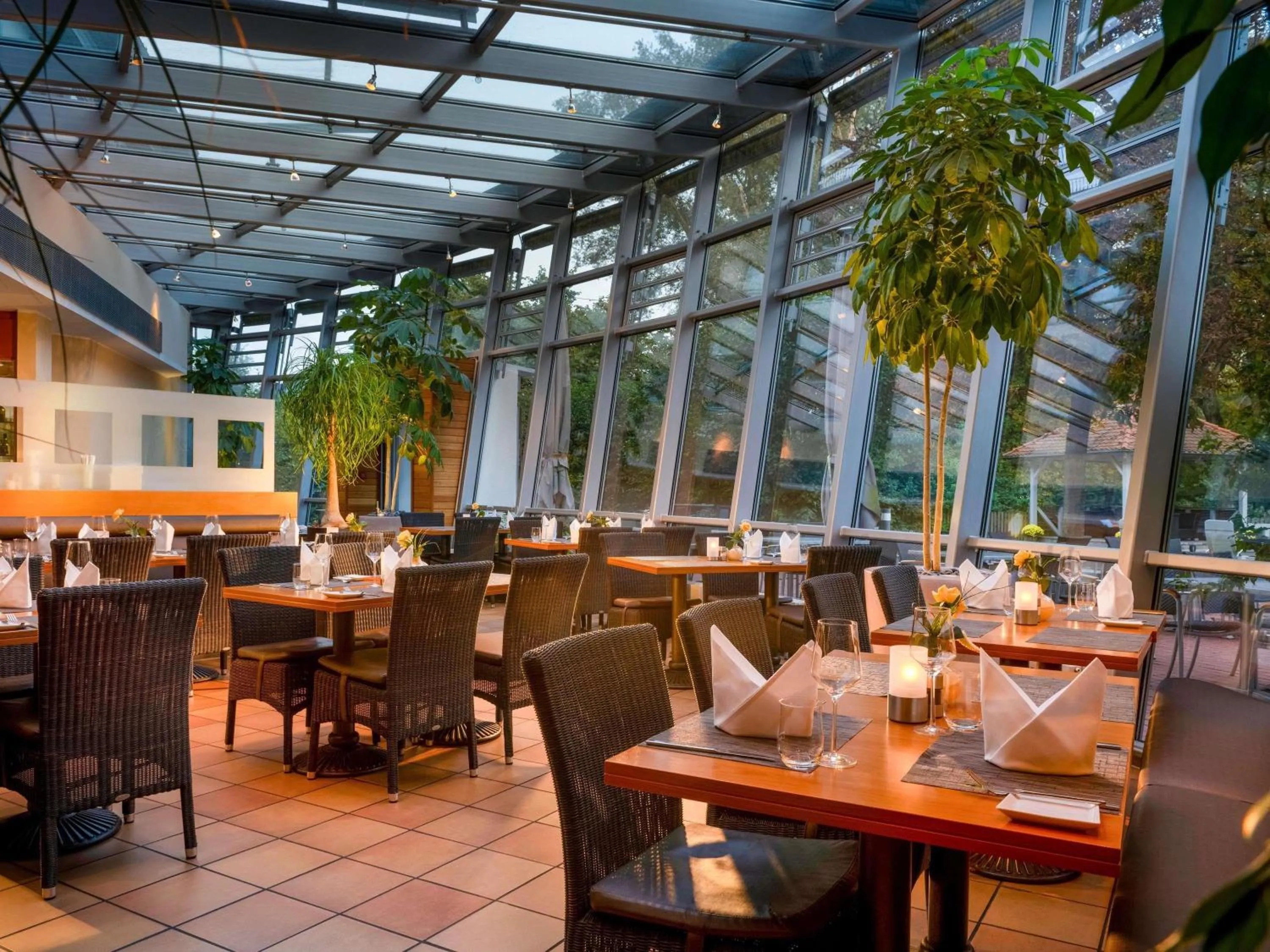 Restaurant/places to eat in Mövenpick Hotel München-Airport