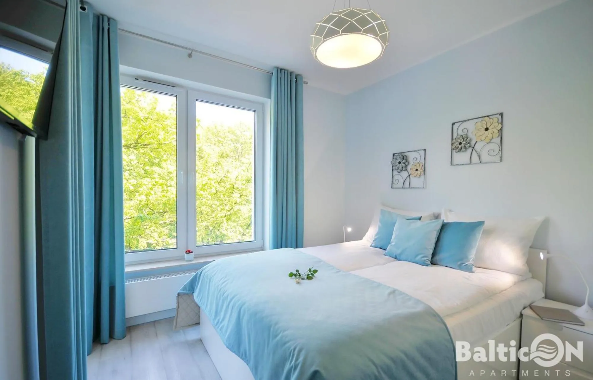 Bed in Apartamenty BalticON Nadmorskie Tarasy