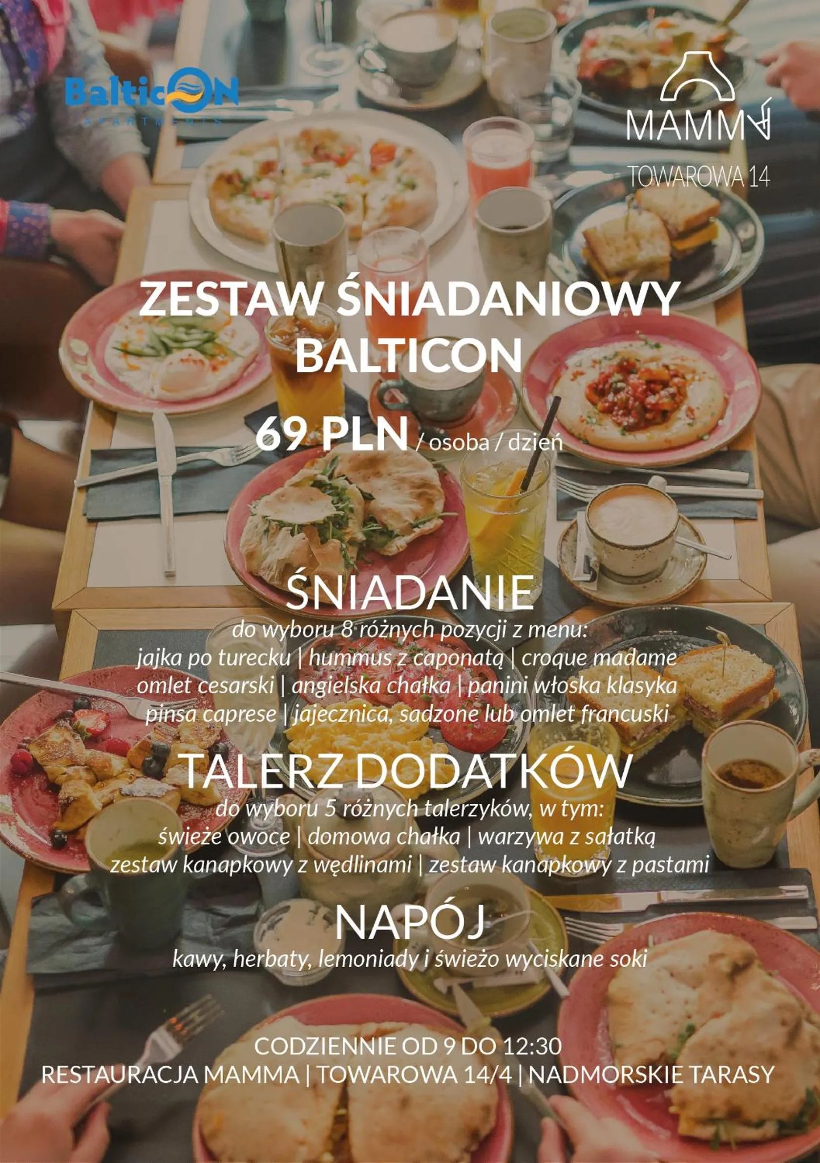 Restaurant/places to eat in Apartamenty BalticON Nadmorskie Tarasy