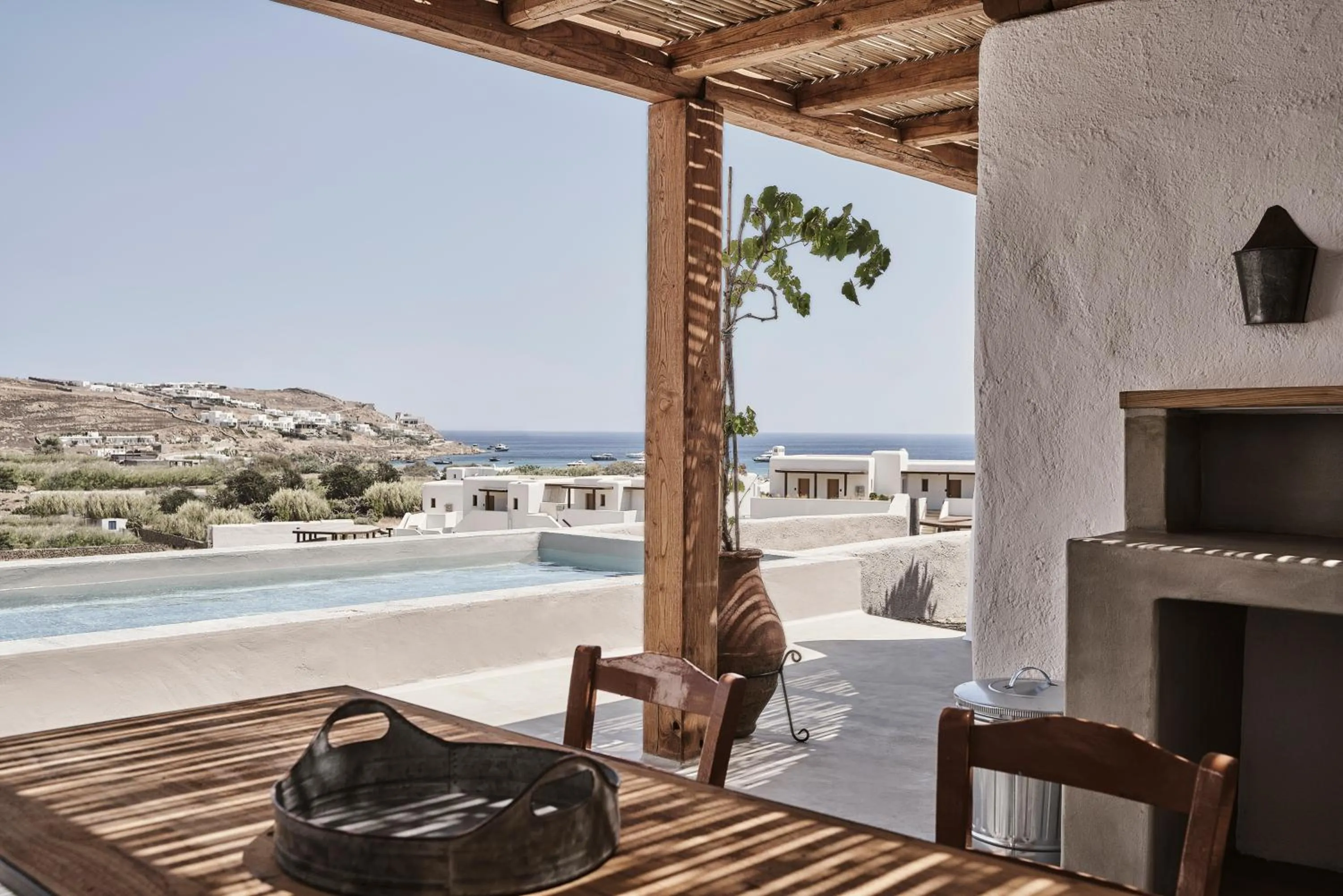 Balcony/Terrace in Nomad Mykonos - Small Luxury Hotels of the World