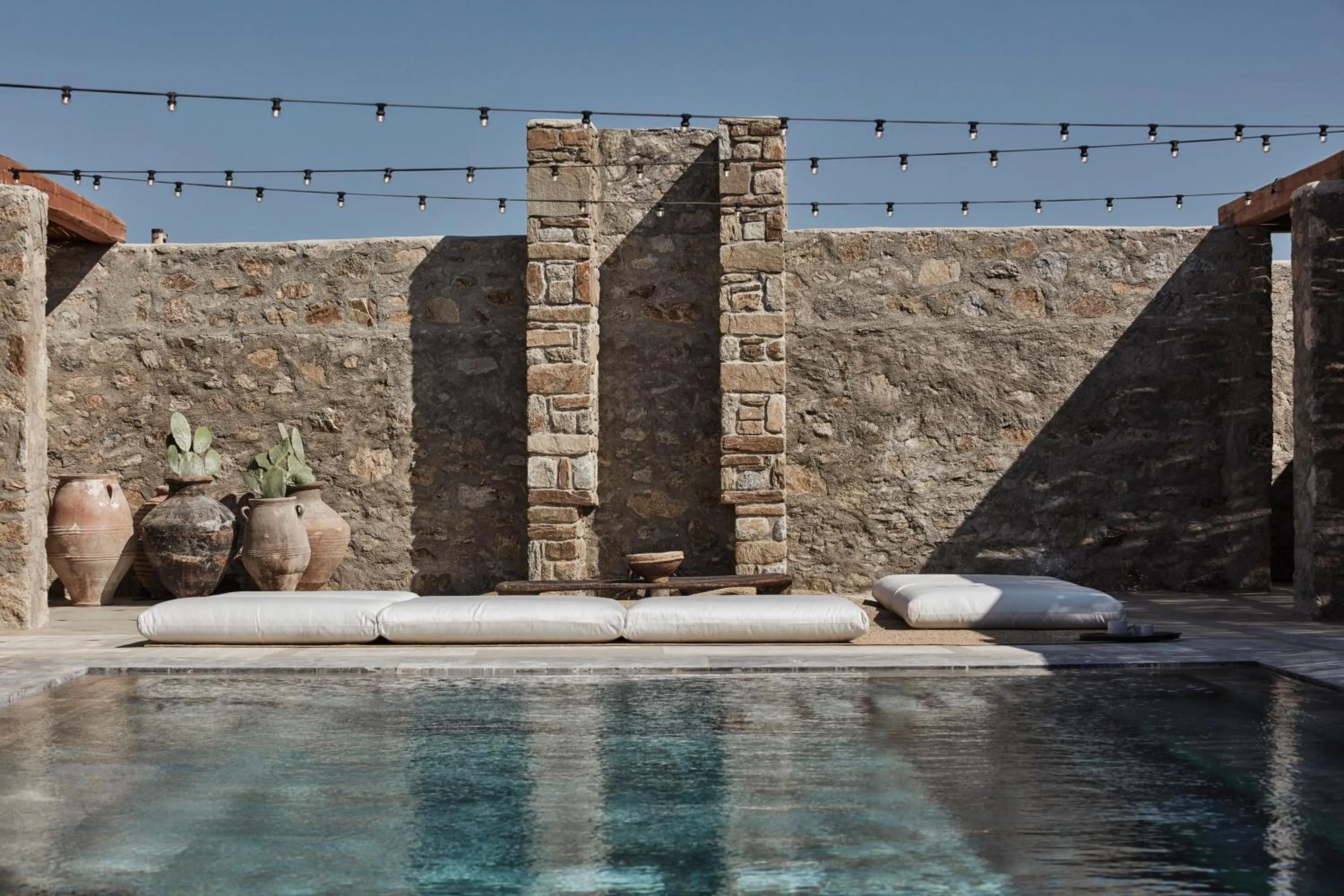 Swimming pool in Nomad Mykonos - Small Luxury Hotels of the World