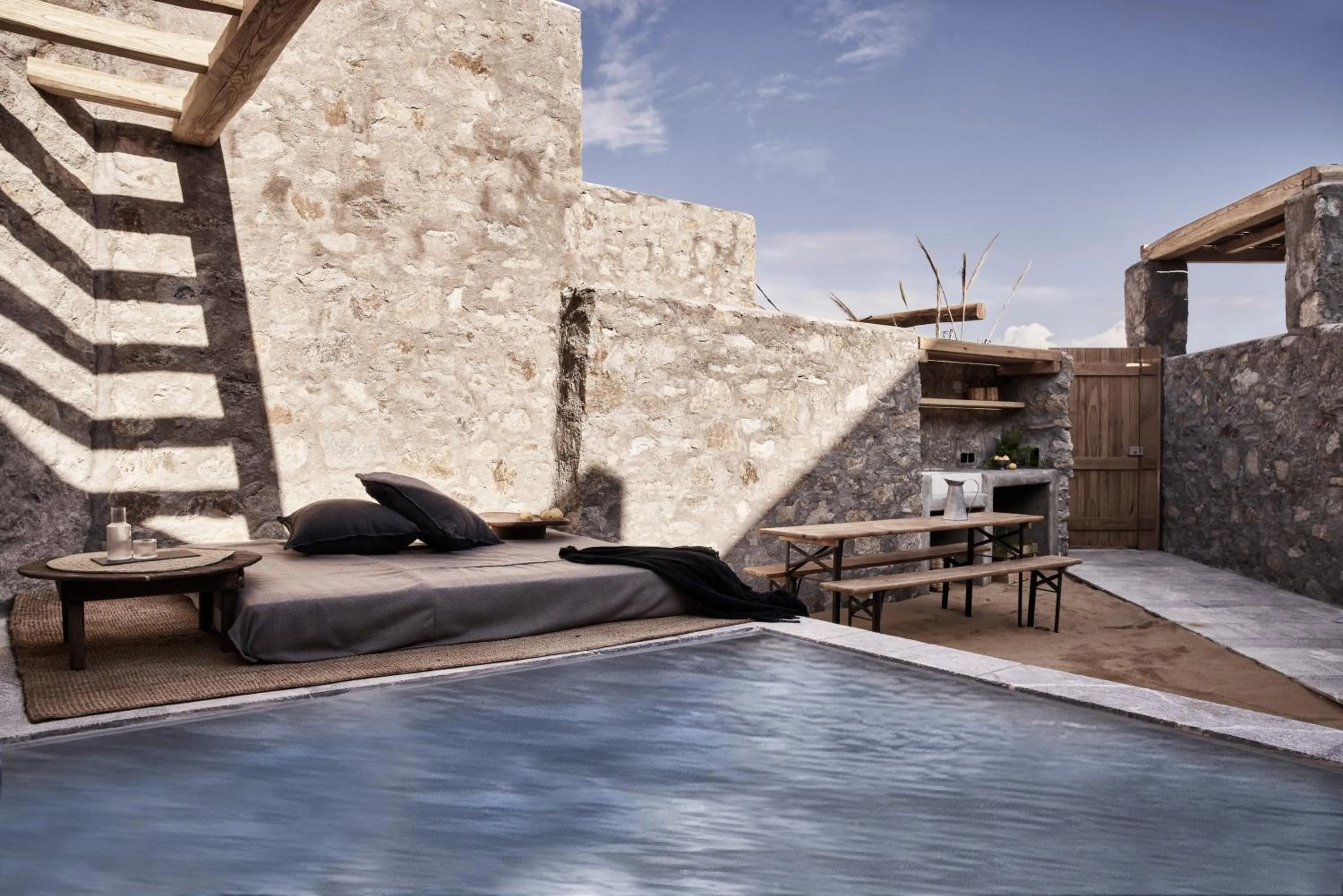 Balcony/Terrace in Nomad Mykonos - Small Luxury Hotels of the World