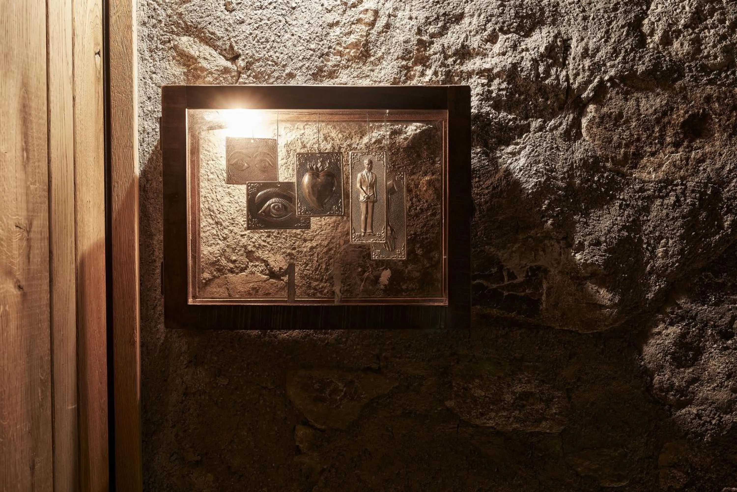 Decorative detail in Nomad Mykonos - Small Luxury Hotels of the World