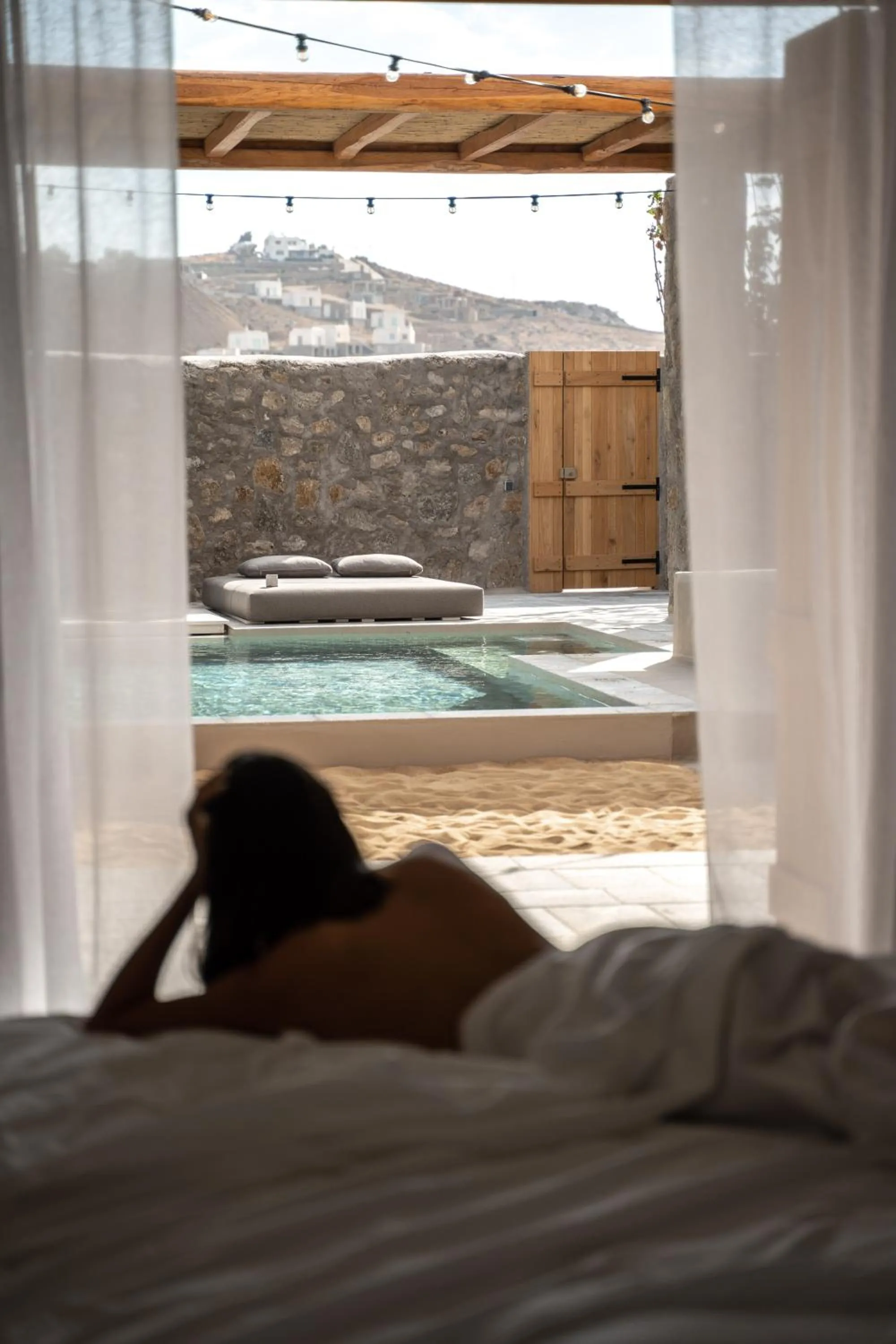 Swimming pool in Nomad Mykonos - Small Luxury Hotels of the World