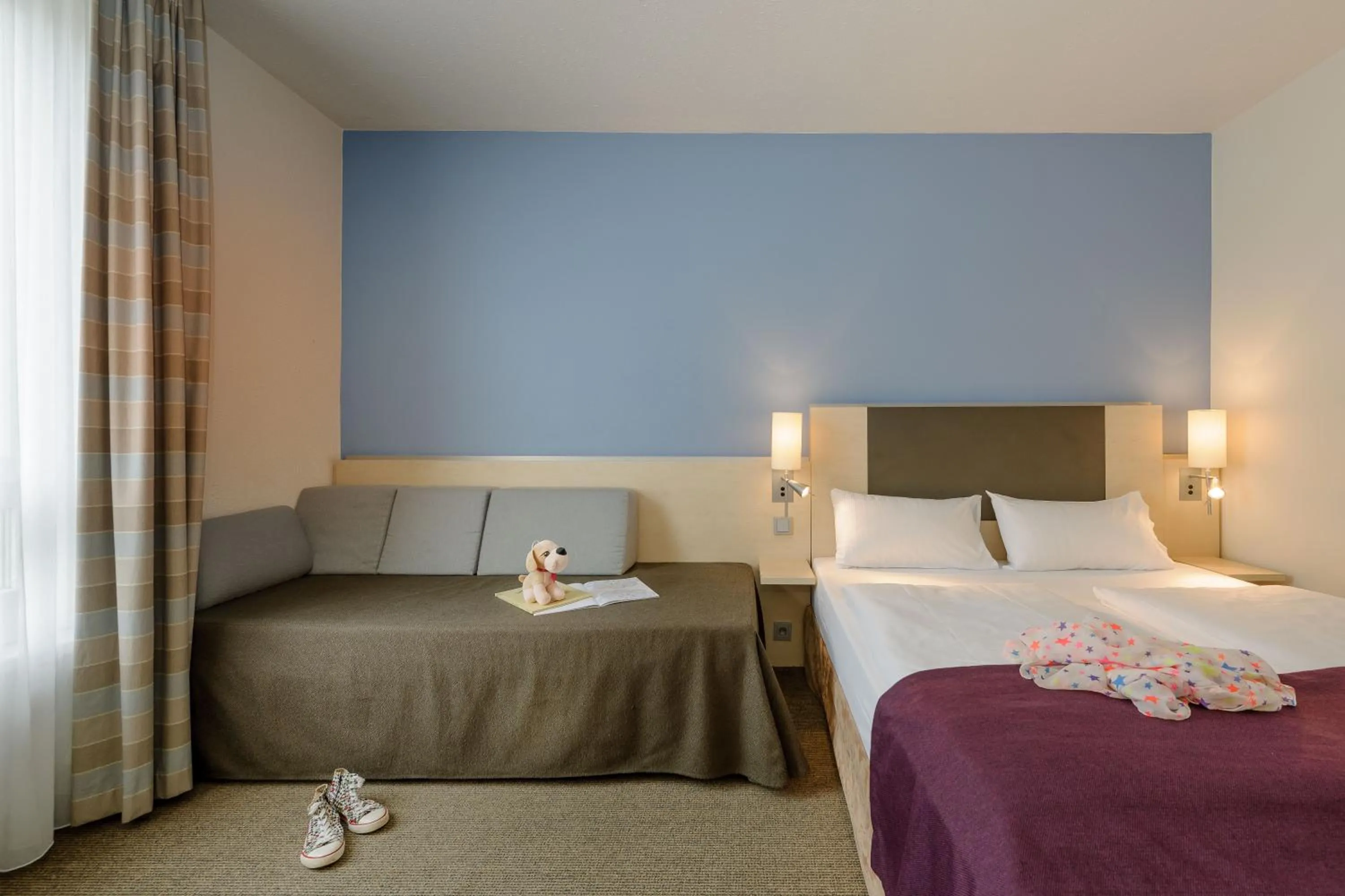 Photo of the whole room, Bed in Mercure Hotel Berlin City West