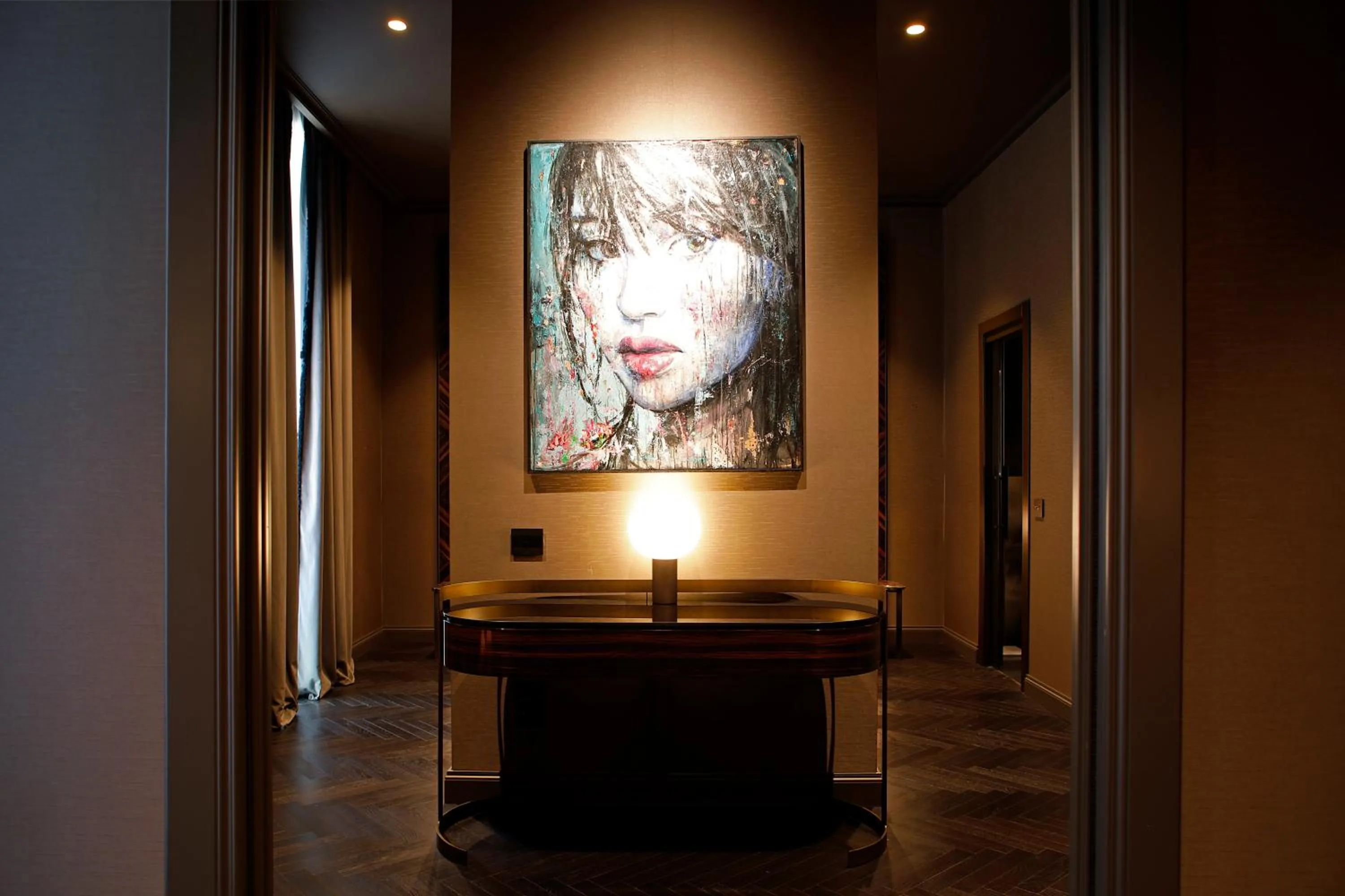 Decorative detail in U-Visionary Roma Hotel