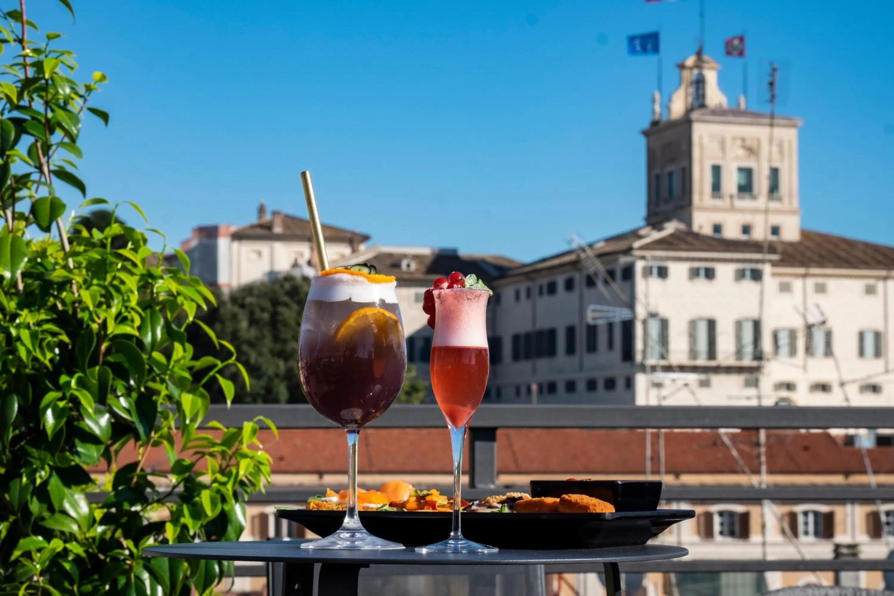 Balcony/Terrace in U-Visionary Roma Hotel