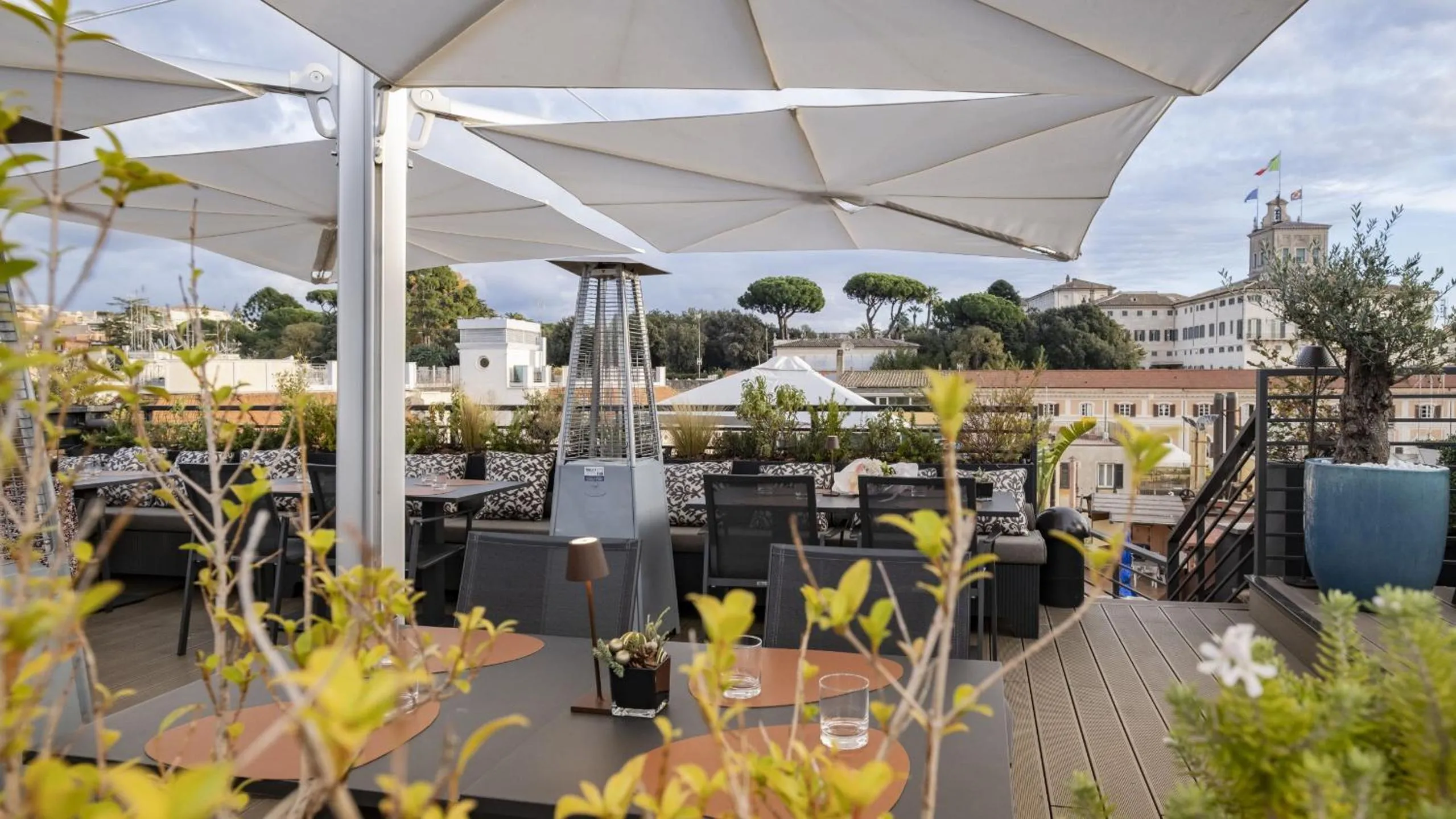 Balcony/Terrace in U-Visionary Roma Hotel