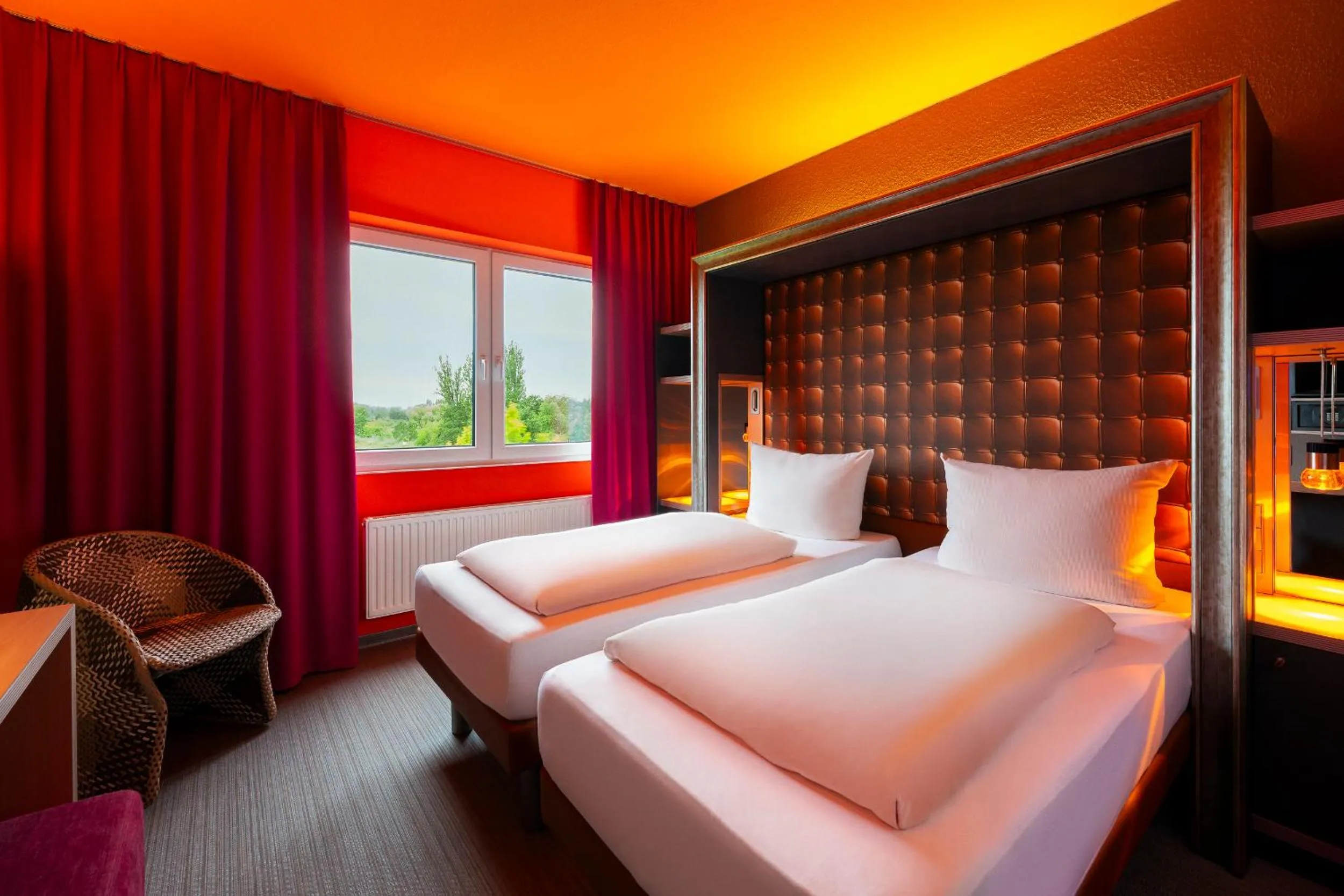 Bed in Designhotel + CongressCentrum Wienecke XI.