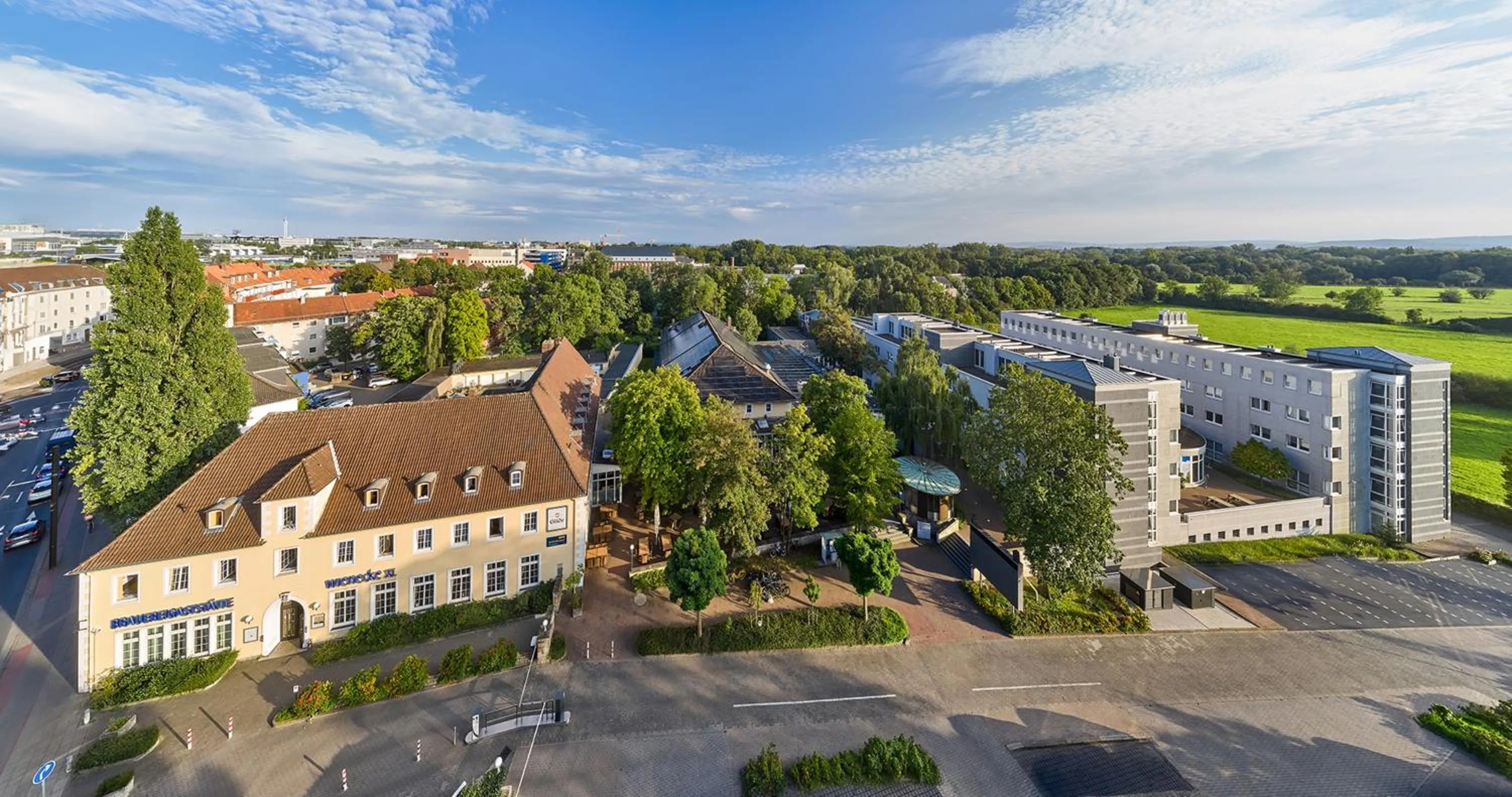 Property building in Designhotel + CongressCentrum Wienecke XI.