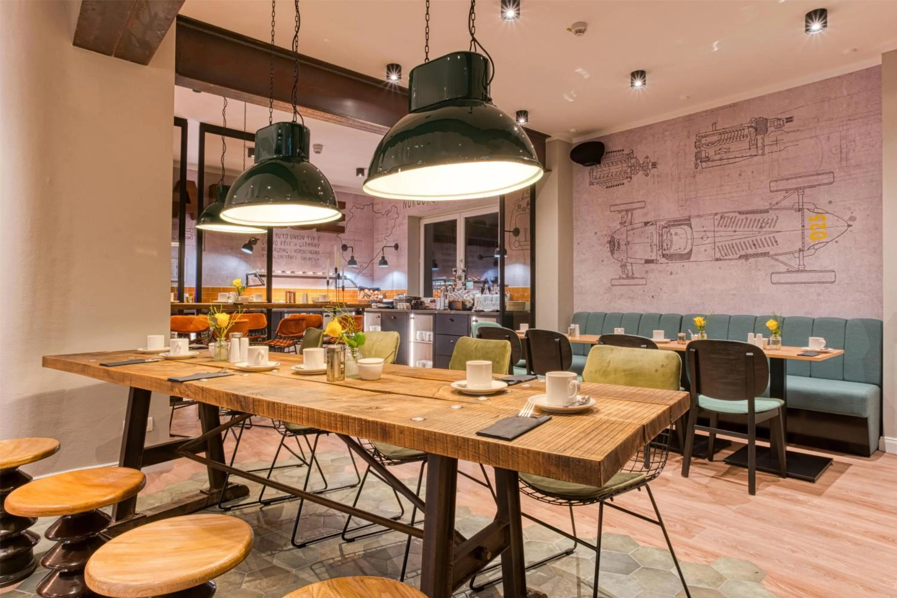 Restaurant/places to eat in Vienna House Easy by Wyndham Ingolstadt