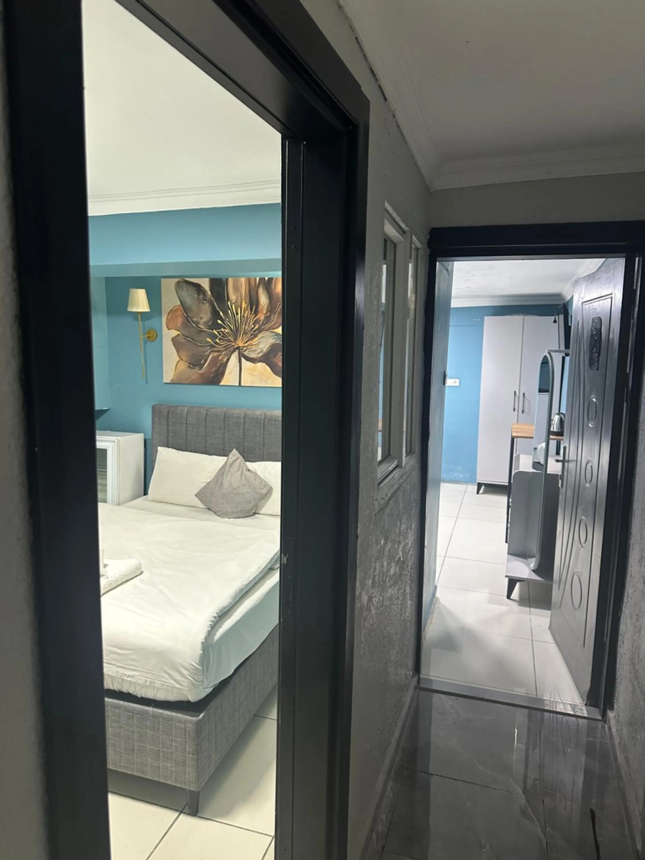Bed in Ada Apart Hotel