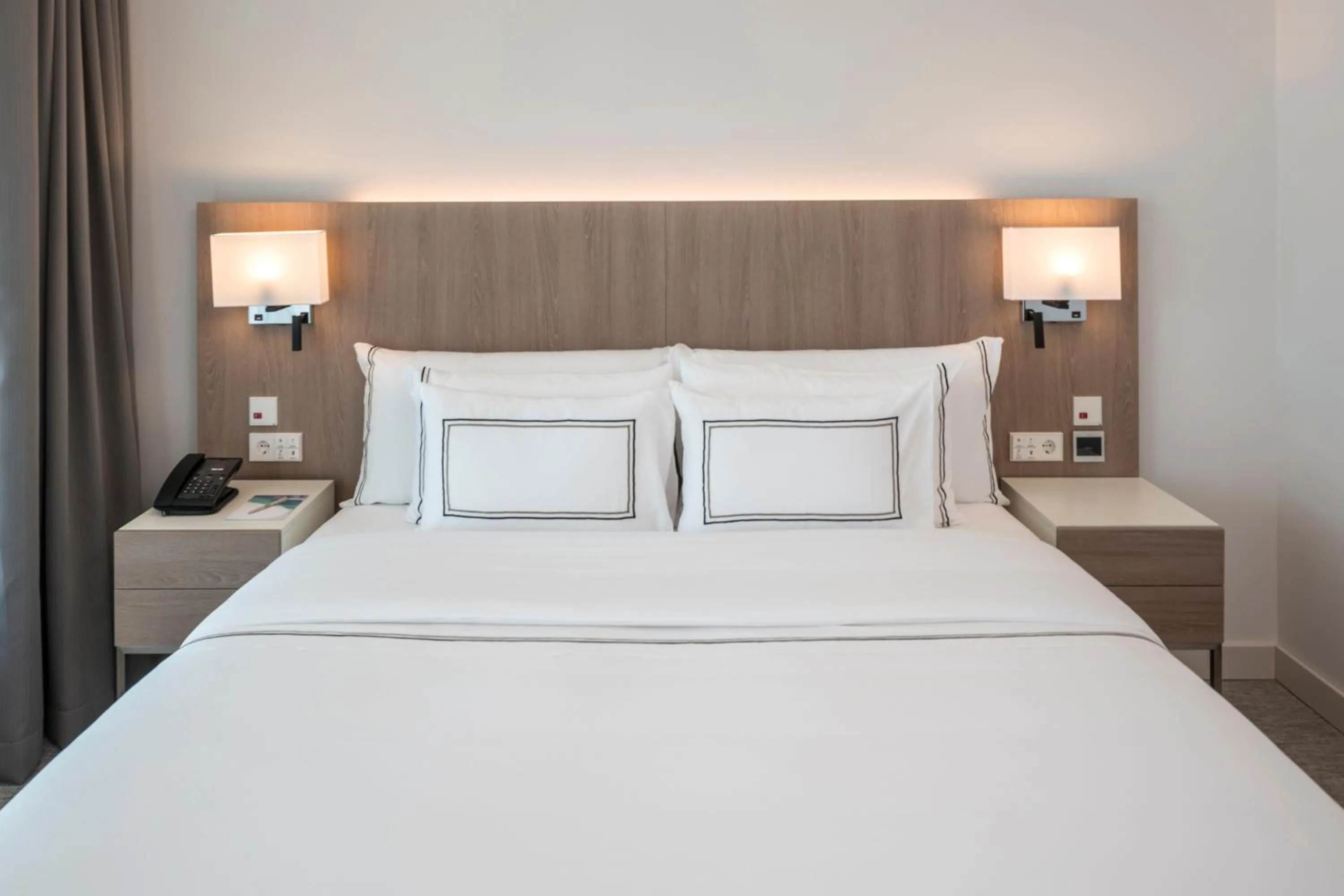 Bed in Meliá Frankfurt City