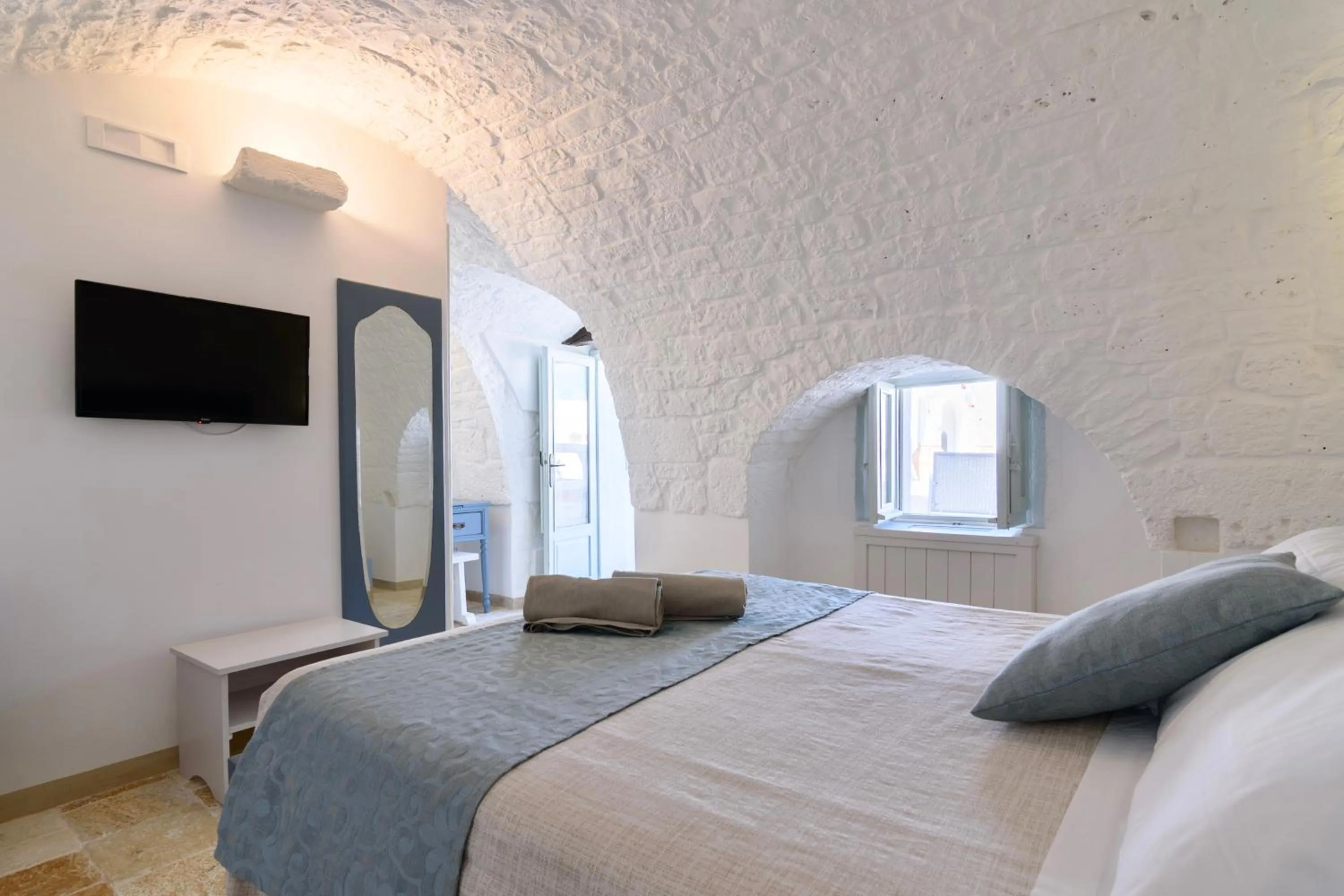 Bed in Masseria Ayroldi