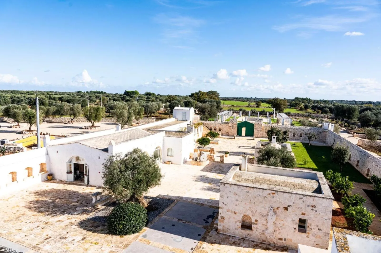Bird's eye view in Masseria Ayroldi
