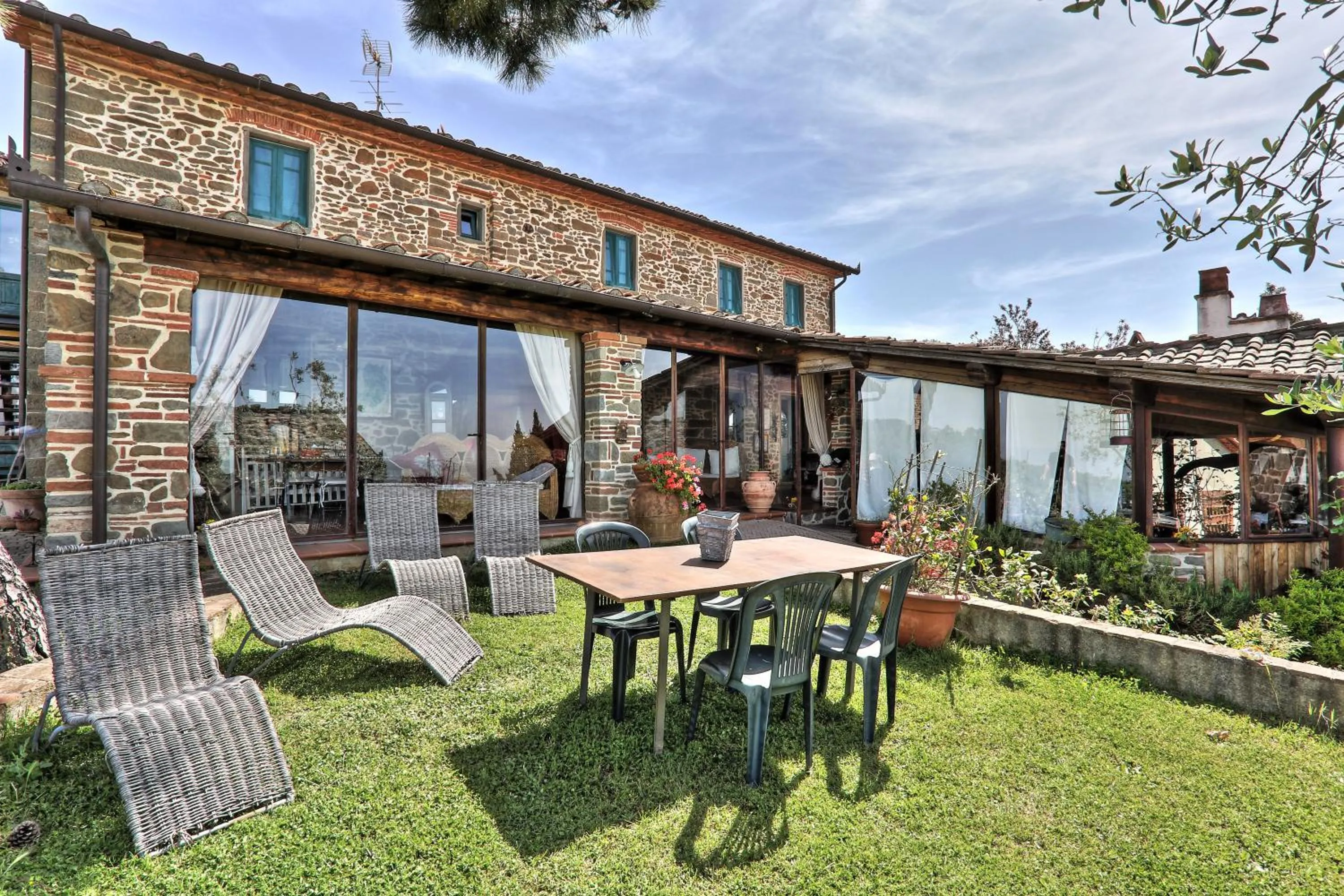 Patio in Casa Vacanze La Porta