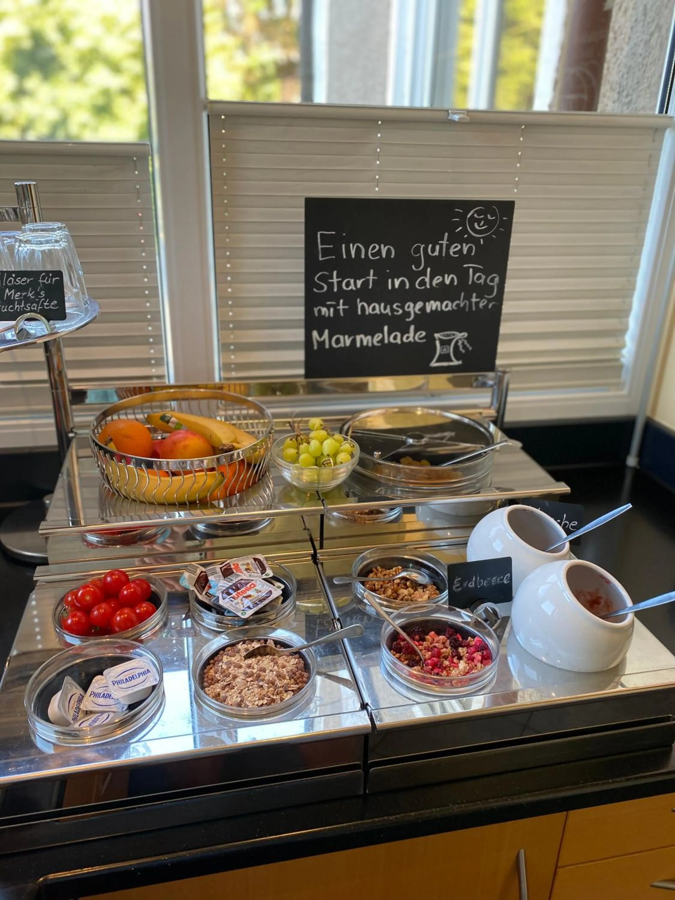 Continental breakfast in Gasthof zur Brücke